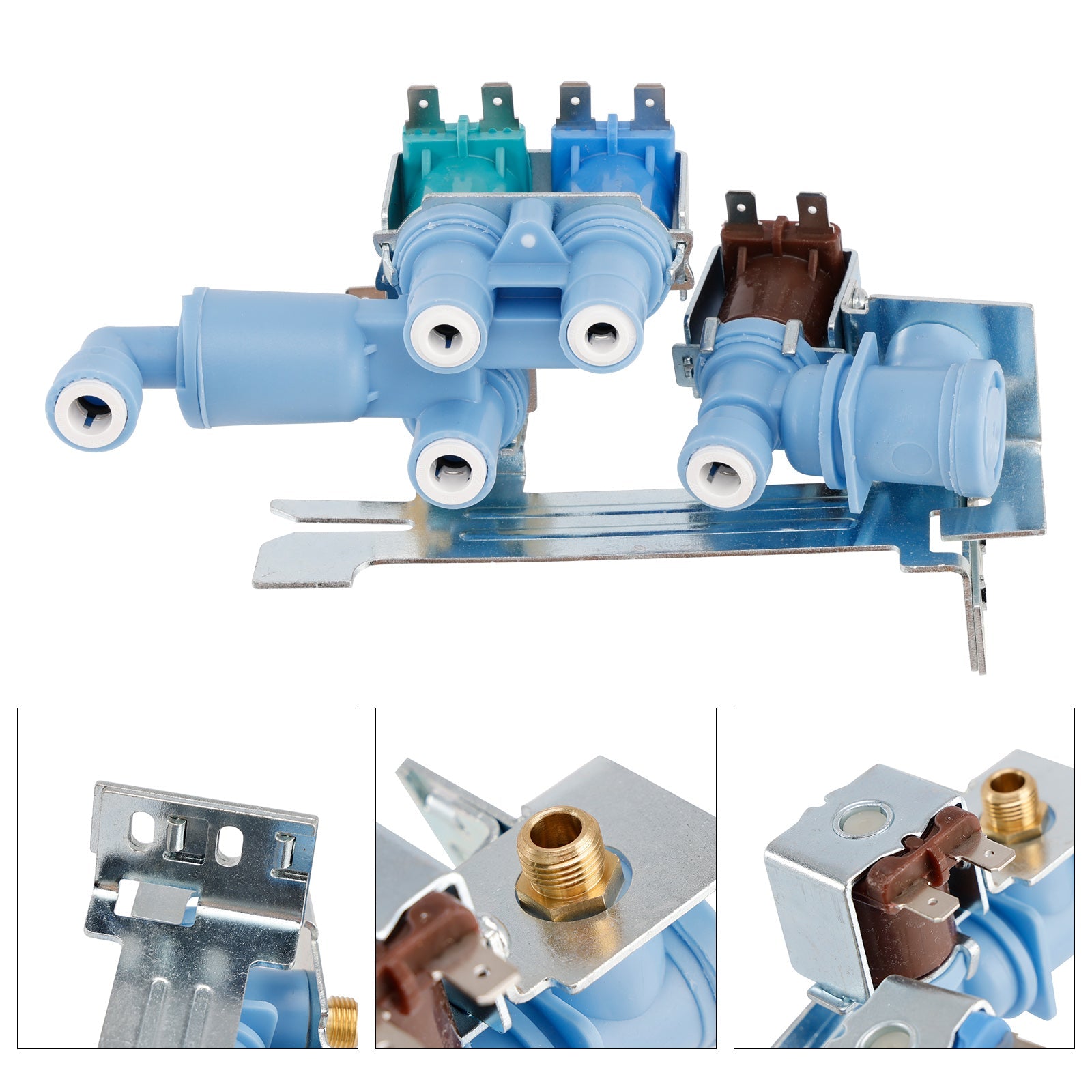 Vanne d'admission d'eau pour machine à glaçons de réfrigérateur (242253002) pour Frigidaire/Electrolux