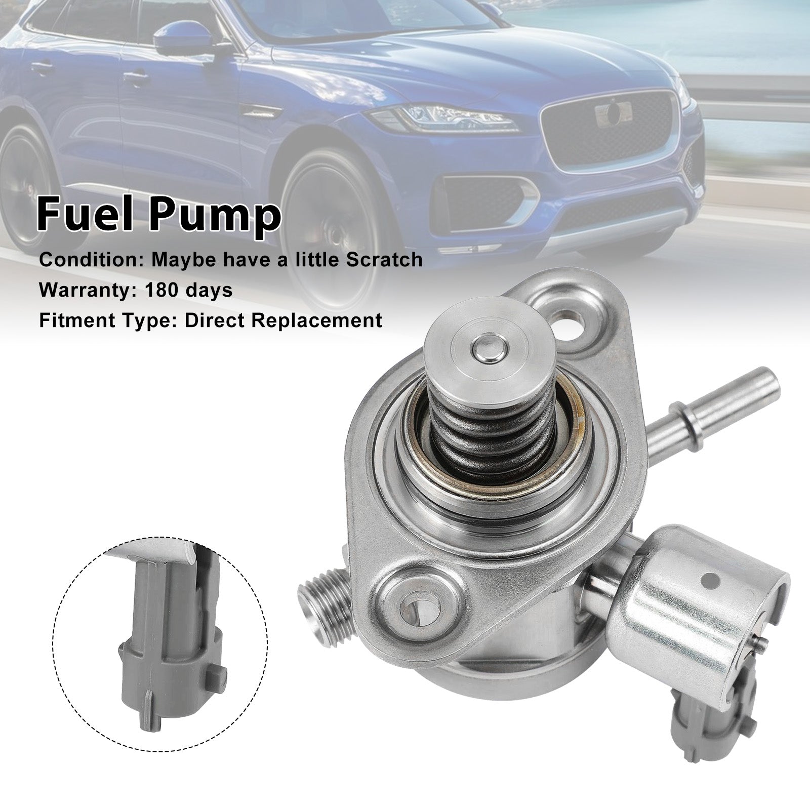 Bomba de combustible de alta presión BR2E9D376AA para Jaguar E-Pace, F-Pace, XE, XF (2013-2017)