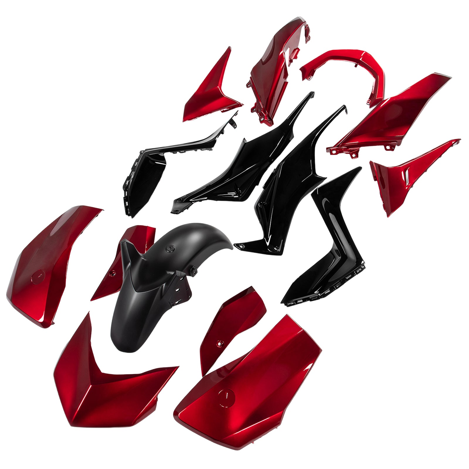 Kit de carénage de carrosserie ABS par injection pour Yamaha X-MAX 300 XMAX 2023-2024 11#