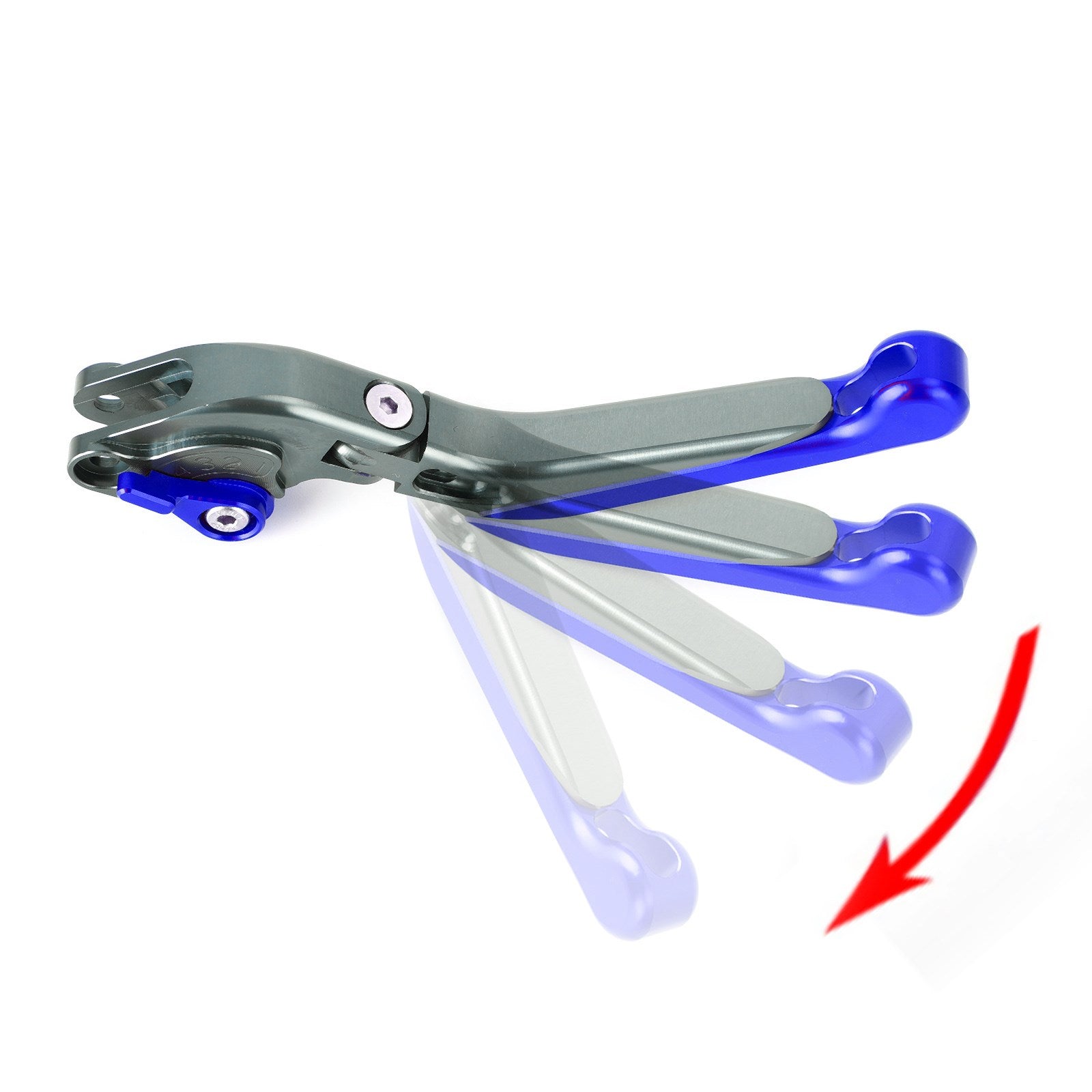 Levier de frein et d'embrayage réglable compatible avec YAMAHA XSR900 XSR900GP MT-09 2024-2025