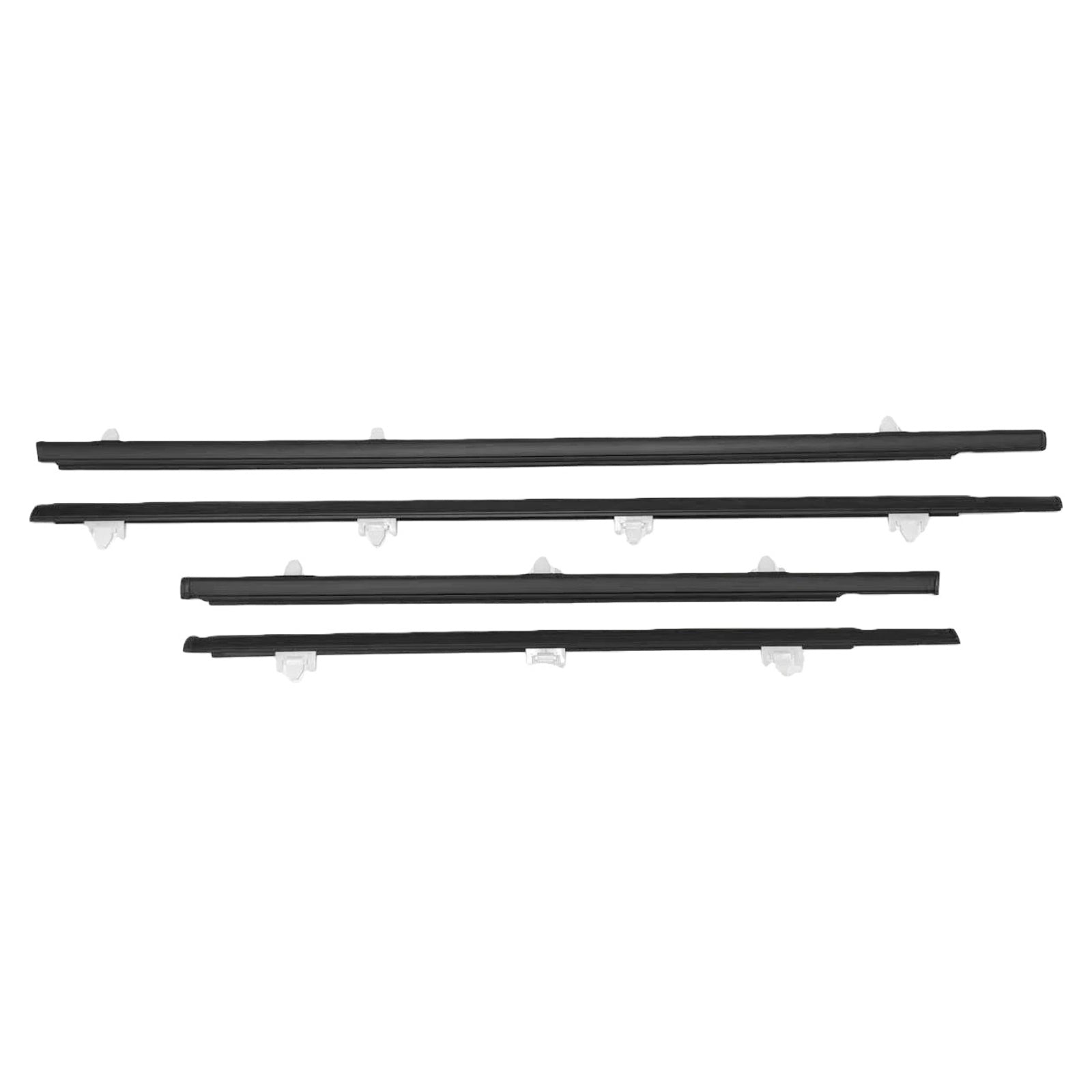 4 joints d'étanchéité de fenêtre pour Nissan Sunny B13 1991-1994