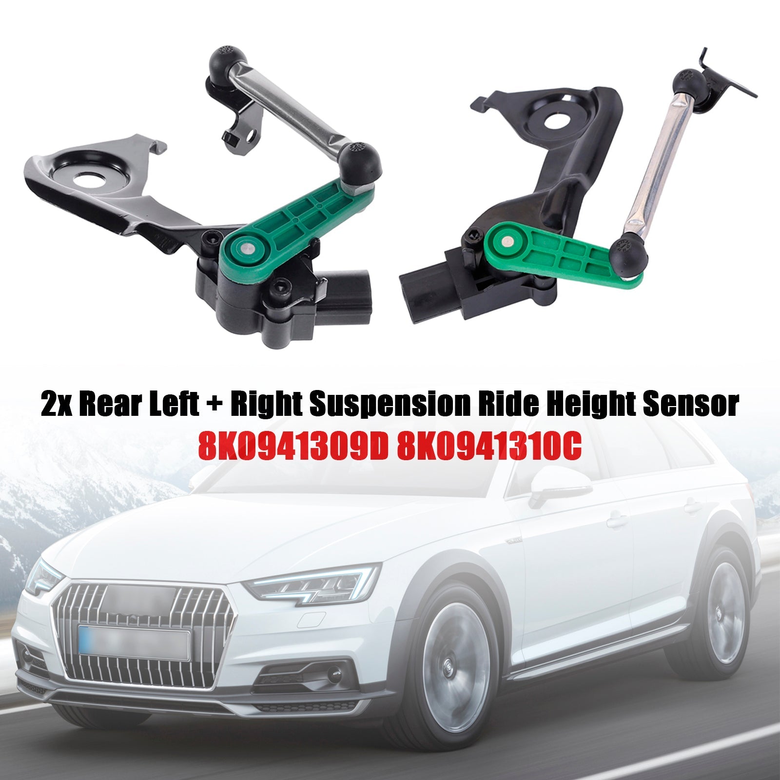 Senzor višine suspenzije 8K0941309D 8K0941310C za Audi A4 2007-2015