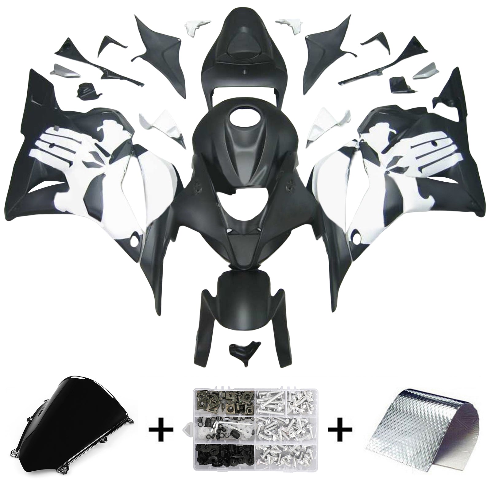 Kit de carénage à injection en plastique ABS pour Honda CBR600RR 2009-2012 F5