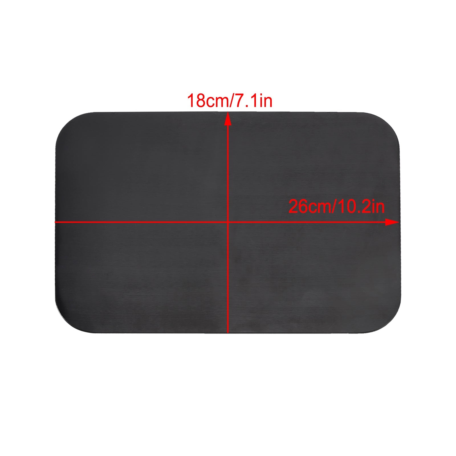 Virgin Quadrilateral Receary tagte v aluminijasti zlitini za namestitev, univerzalna prilagoditev za motocikel