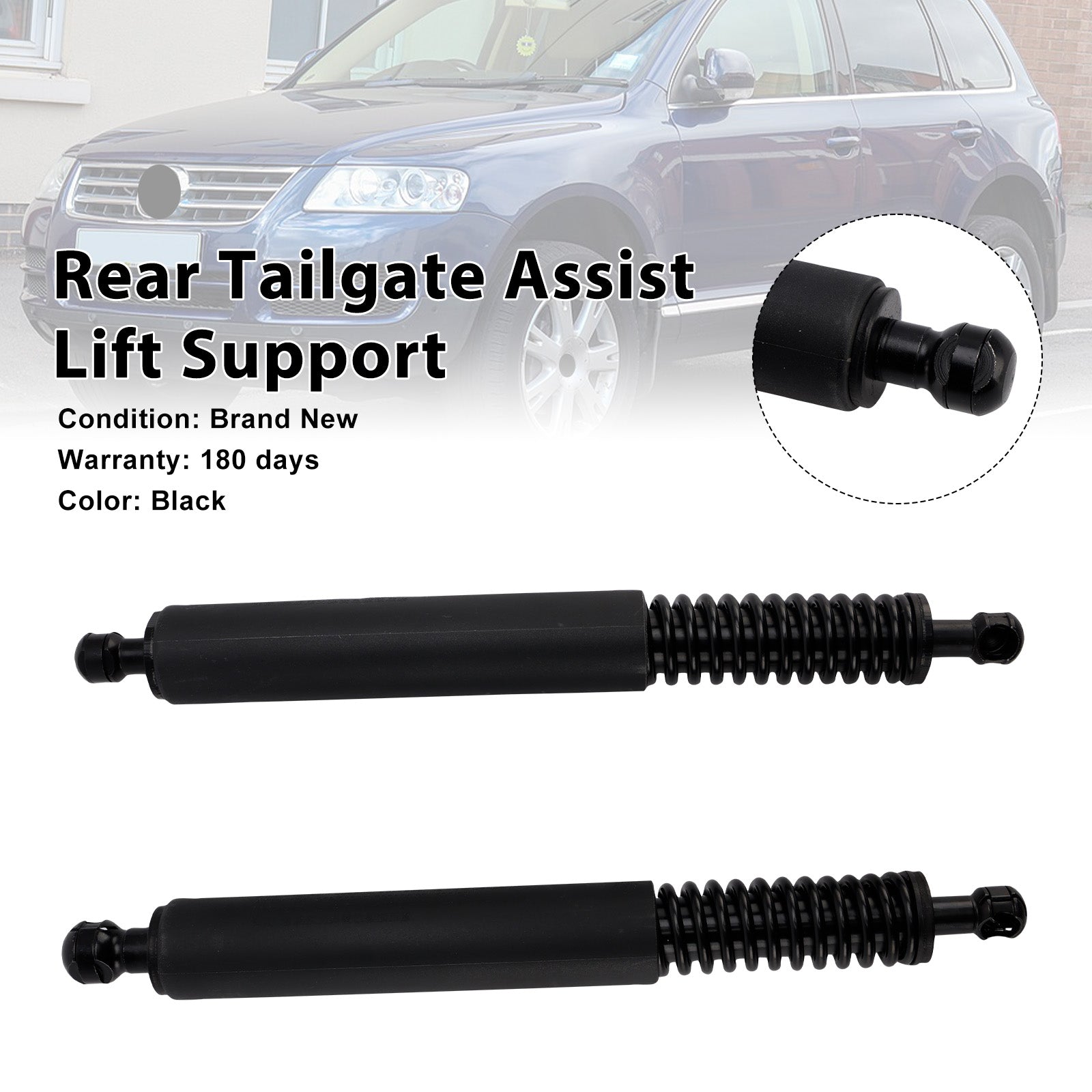 Steunpoot achterklep 7L6827550N Compatibel met VW Touareg 7L SUV