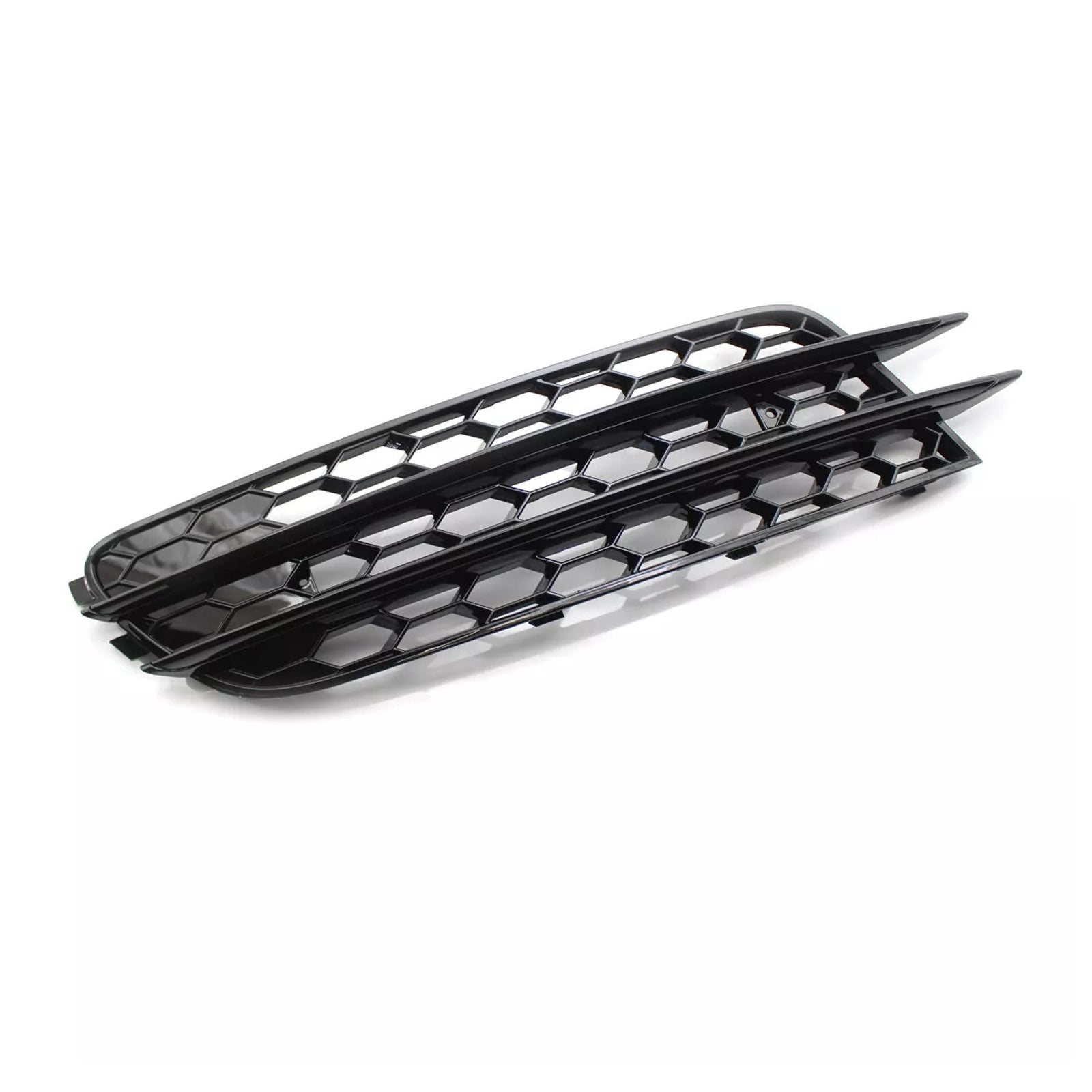 Black Honeycomb Fog Protective Grid voor Audi A4 C7 2012-2015 Front bumper