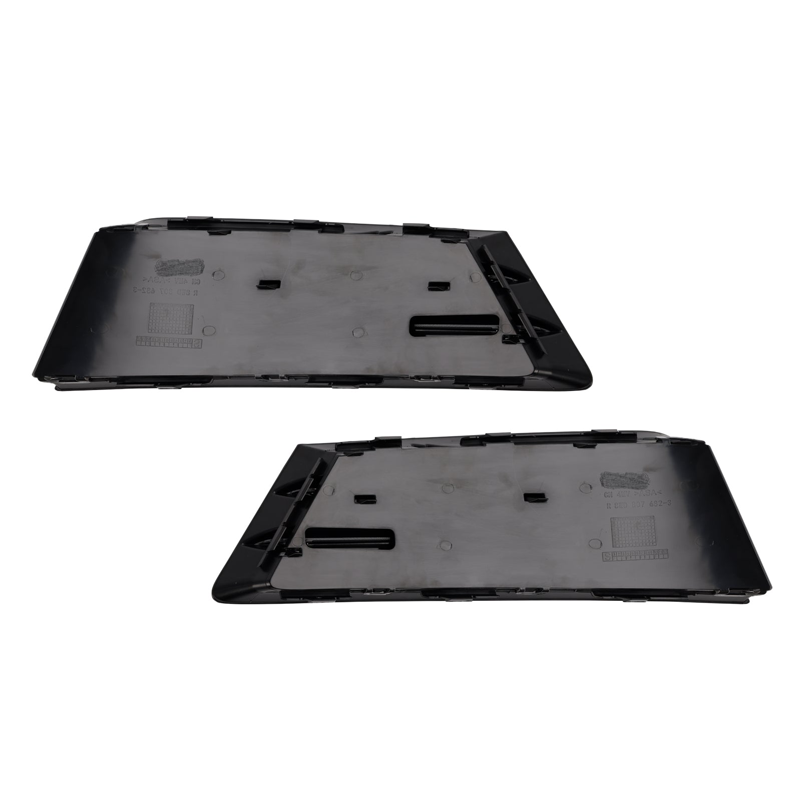 Lower bumperrooster voor mistlampen vooraan audi A4 B9 2016-2018, 2 stuks