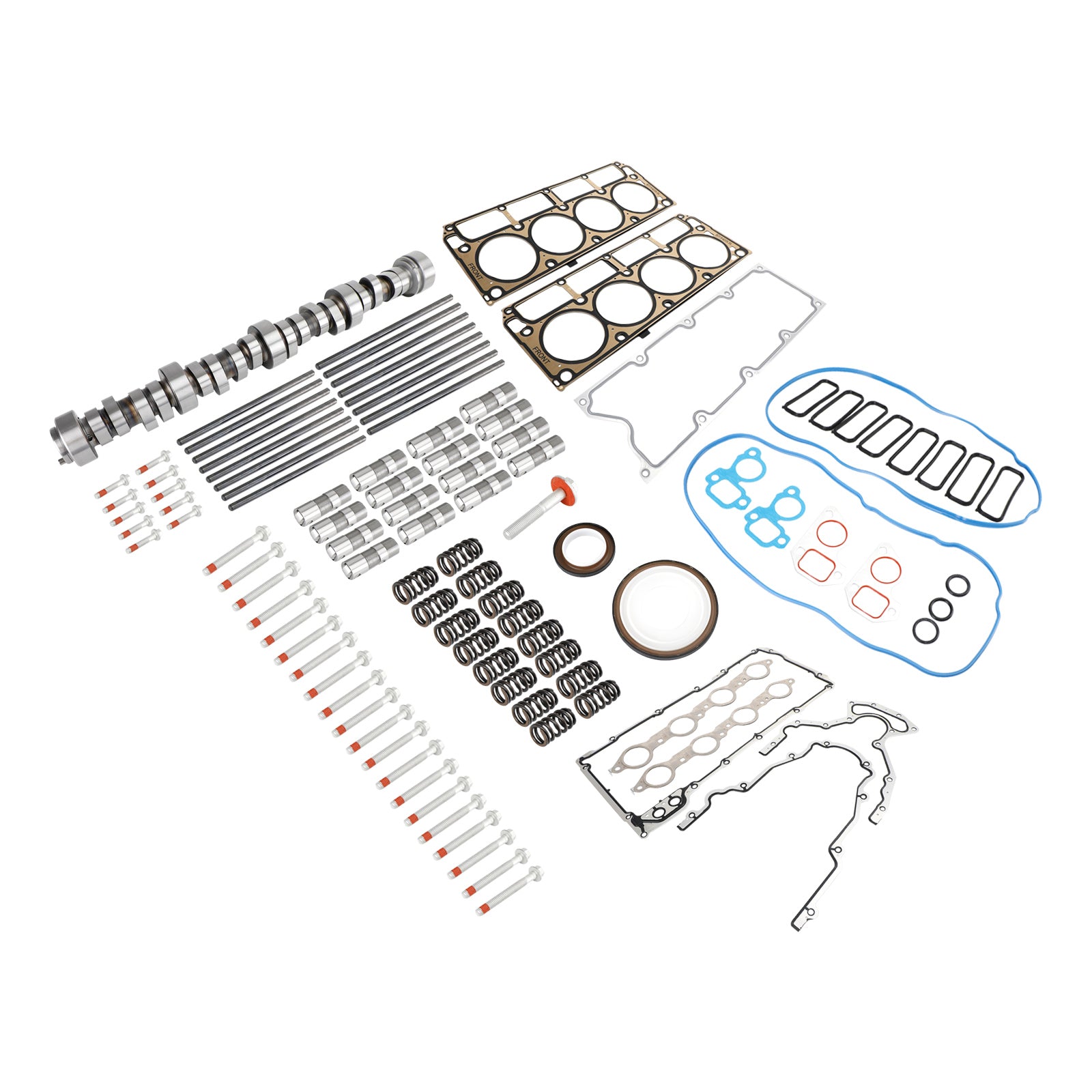 LS1 4.8 5.3 5.7 6.0 6.2 Kit de varillas de empuje de elevadores de leva de etapa 2 mecánicos descuidados