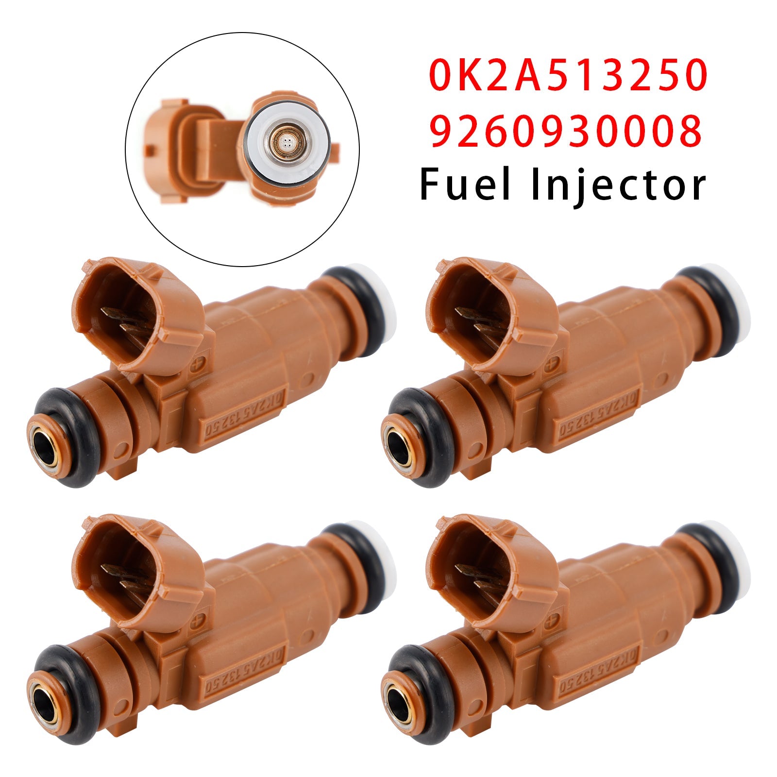 4x Injektor goriva za Kia Spectra Sephia 98-04 L4 1.8L 0K2A513250 9260930008