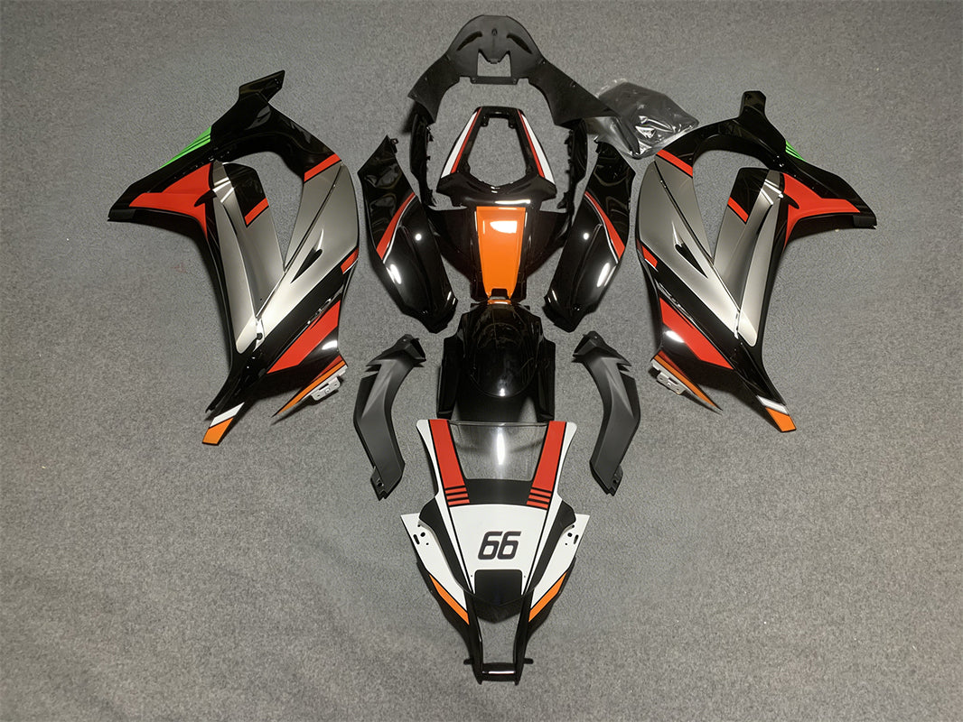 Kit de carénage injecté en plastique ABS pour Kawasaki ZX10R 2011-2015