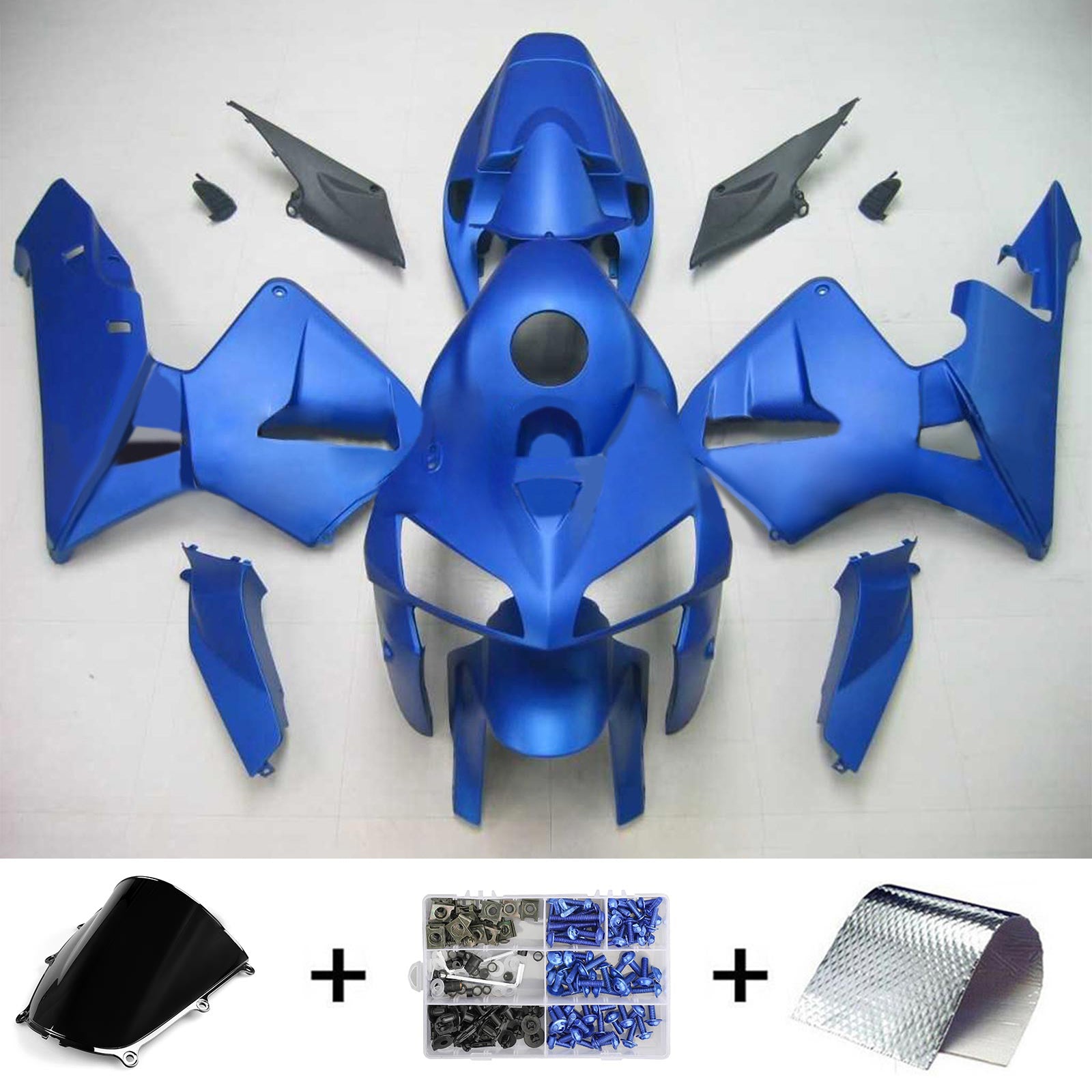 Kit de carénage par injection, carrosserie en plastique ABS pour Honda CBR600RR 2005-2006 F5