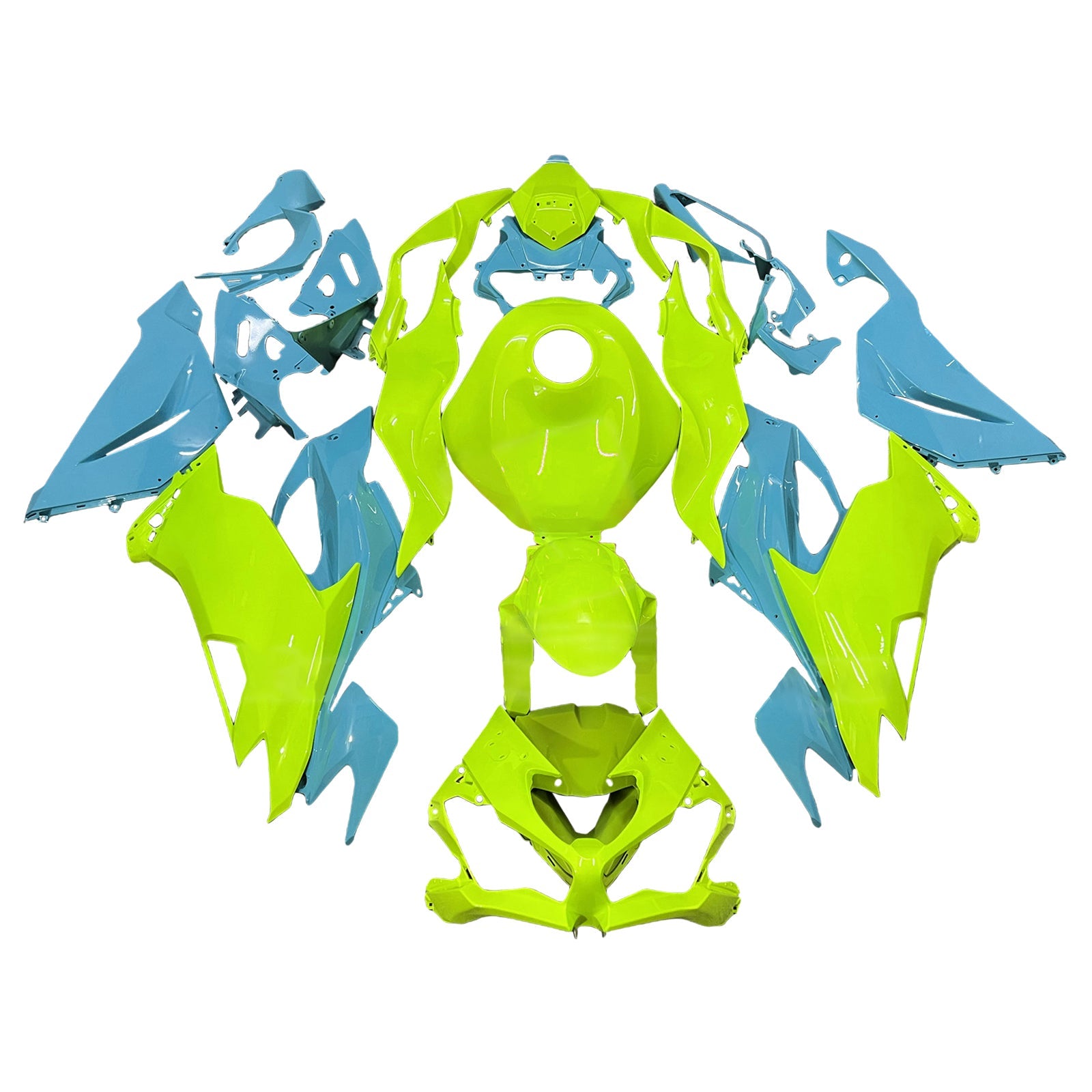 Injekcijski komplet, plastično telo ABS za Kawasaki ZX6R 2019-2023