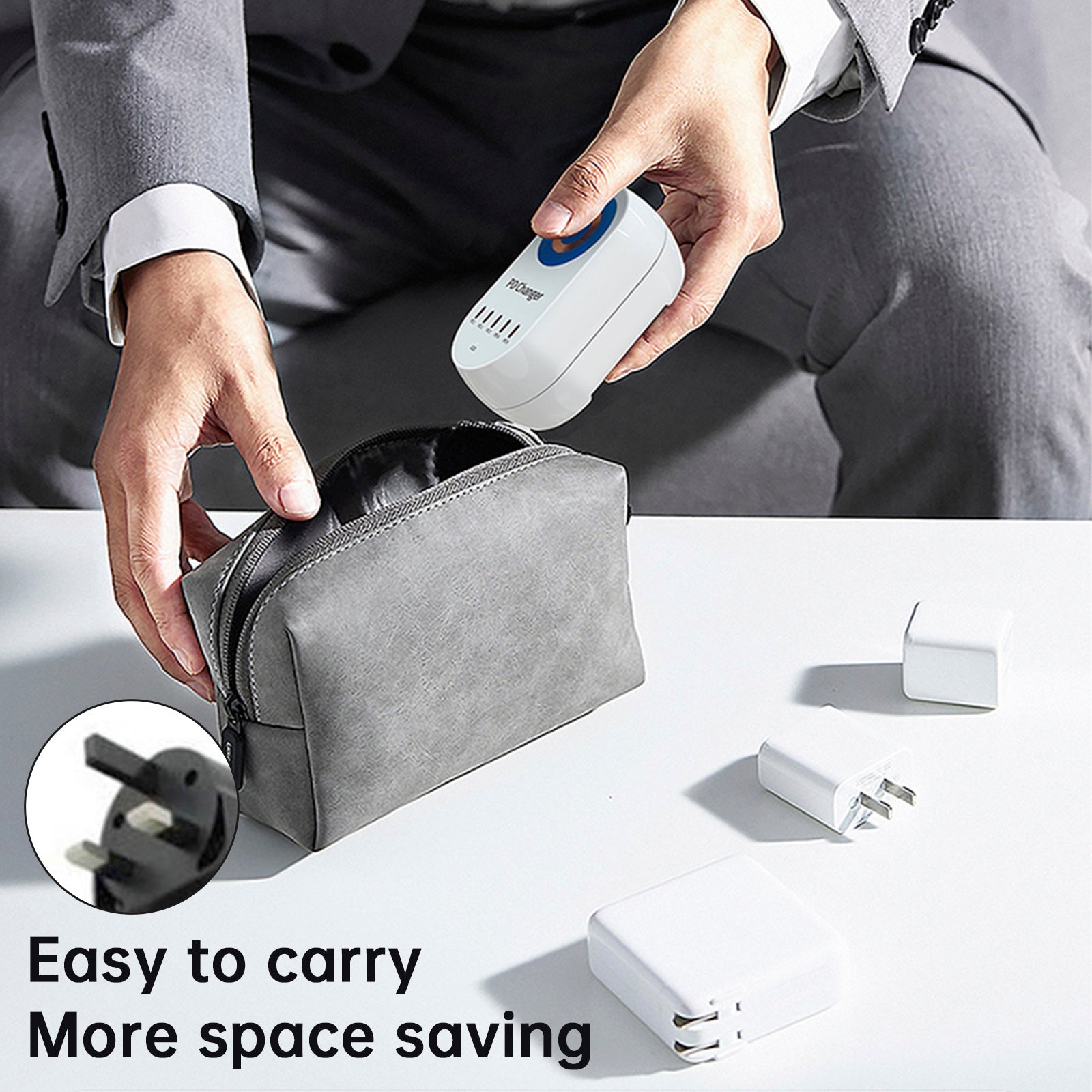 140 W Wireless Magnetic Charger, Fast Charge PD100 W voor laptop en mobiele telefoon