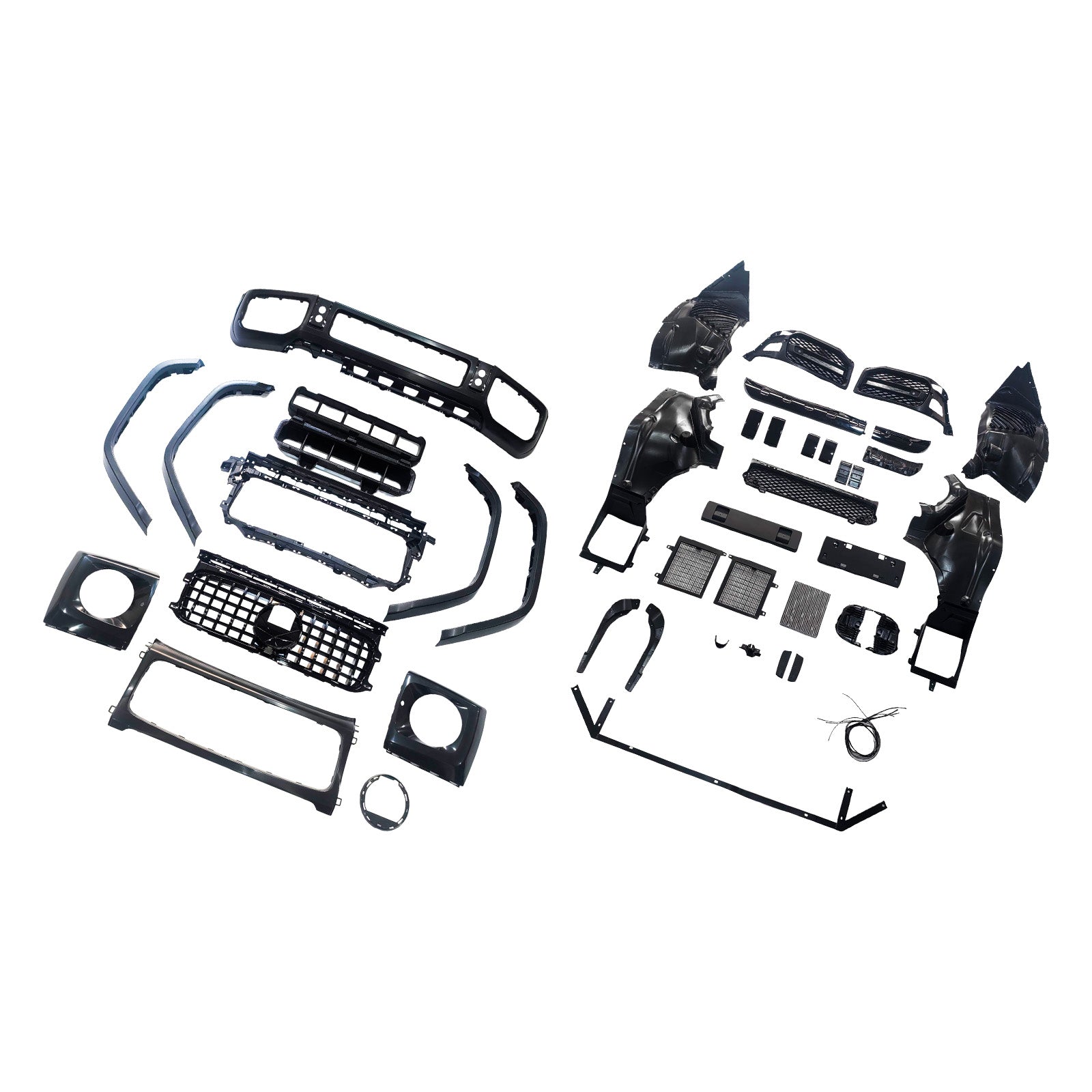 Kit carrosserie style G63 AMG pour Mercedes-Benz W464 (2019-2023)