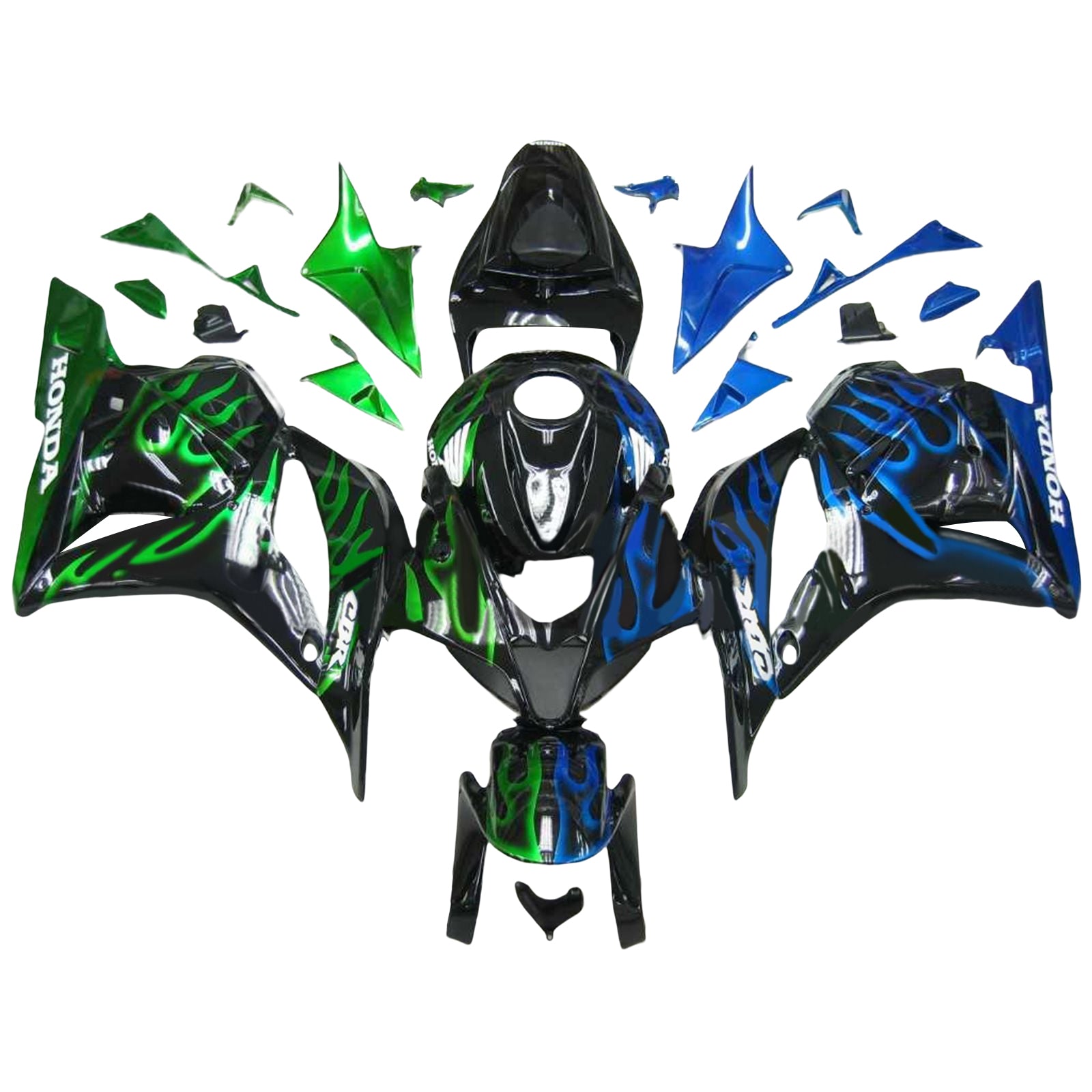 ABS Plastic Kairing Kit voor Honda CBR600R 2009-2012 F5