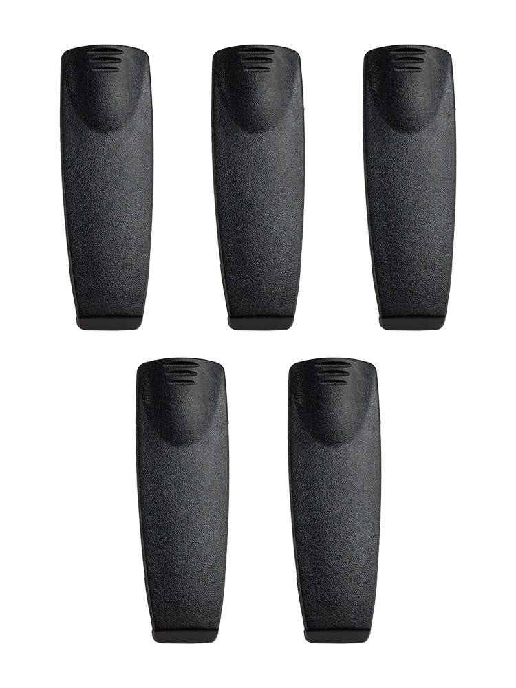 Lot de 5 clips de ceinture SL1M pour talkie-walkie Sepura STP8000, STP8038 et STP8035 (clip arrière)