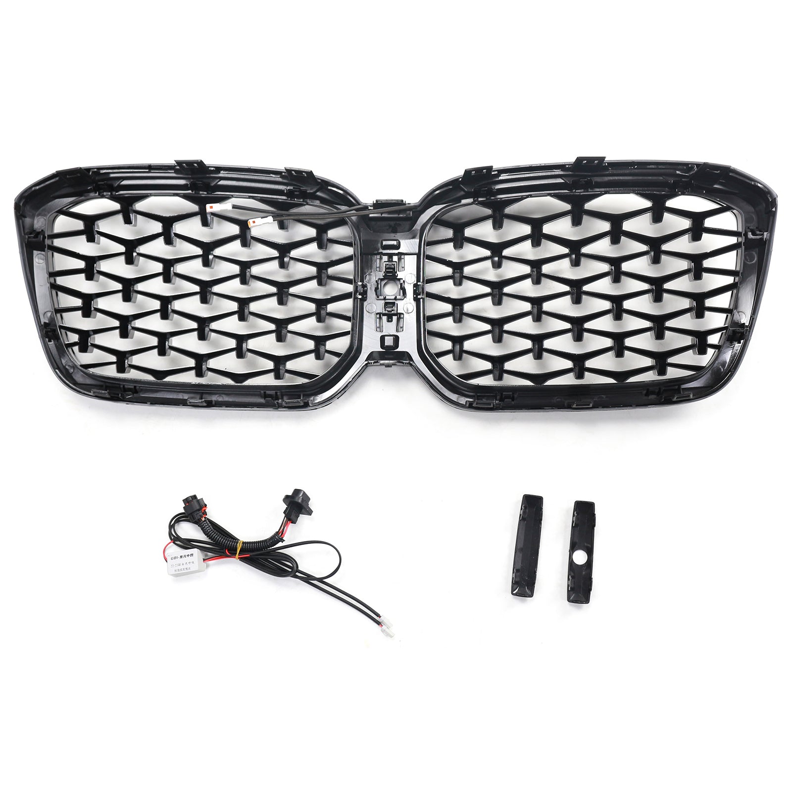 Griglia per paraurti anteriore diamanta per BMW X3 G01 X4 G02 2022-2025