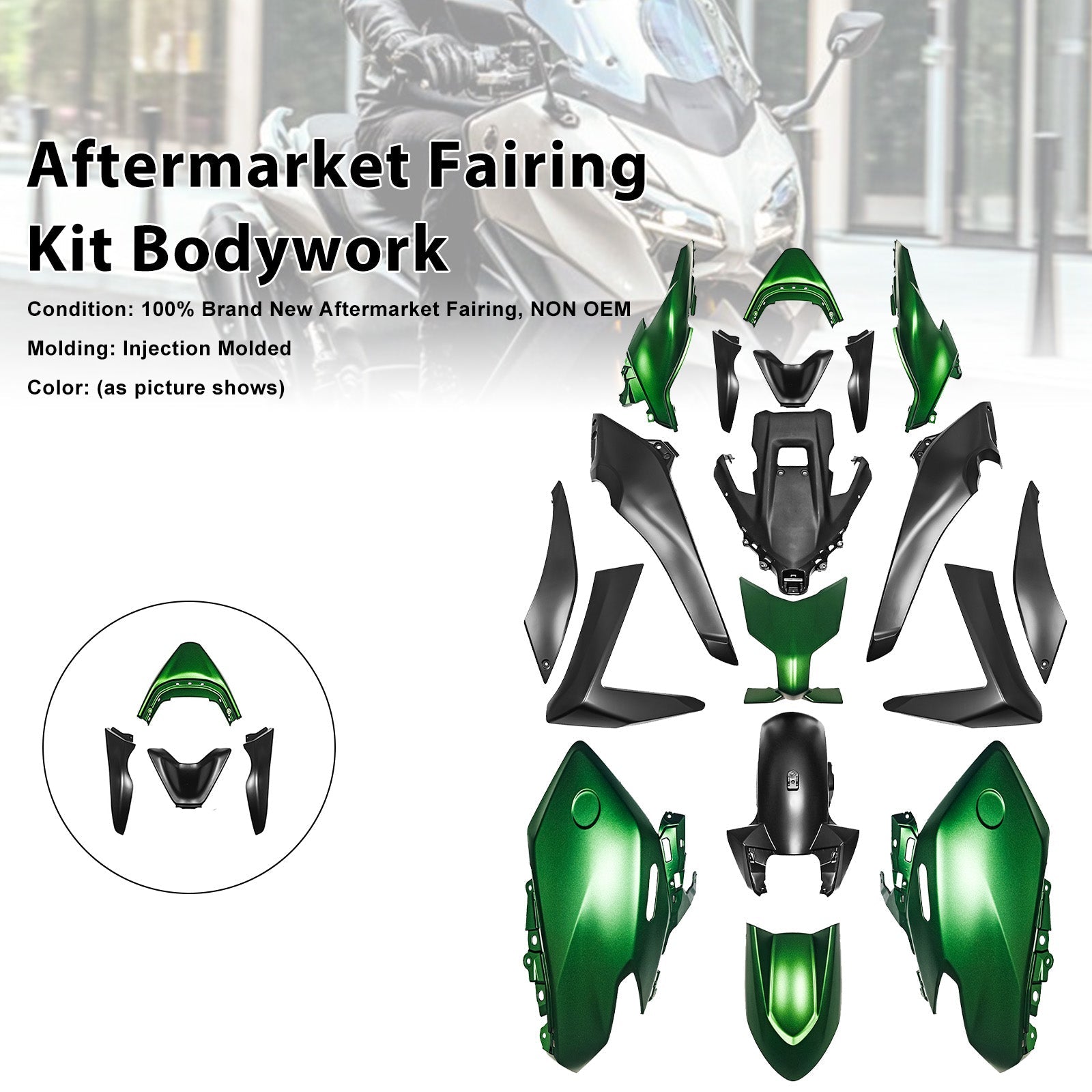 Kit de carénage d'injection pour Yamaha TMAX560 (2025-2026)