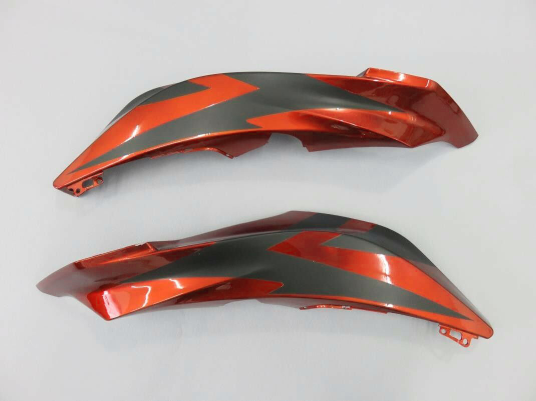 Kit de carénage en plastique ABS pour Honda CBR600RR 2007 2008 Orange black