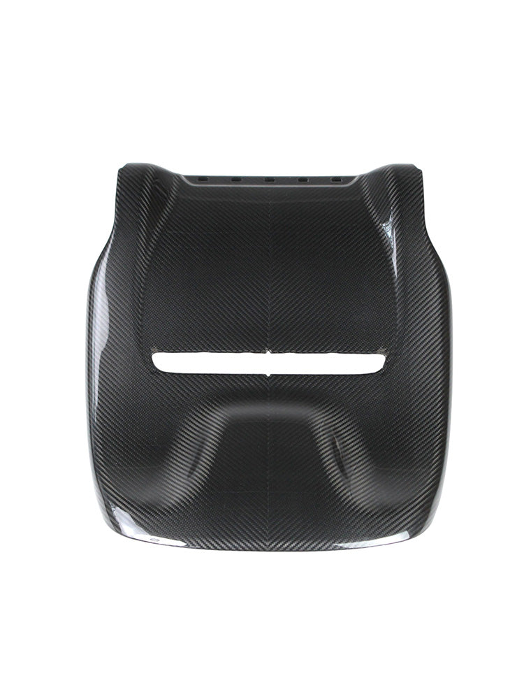Housse de dossier de siège en fibre de carbone sèche compatible avec Mercedes-Benz Classe G W464 W465 G500 G550 G63 (à partir de 2019)