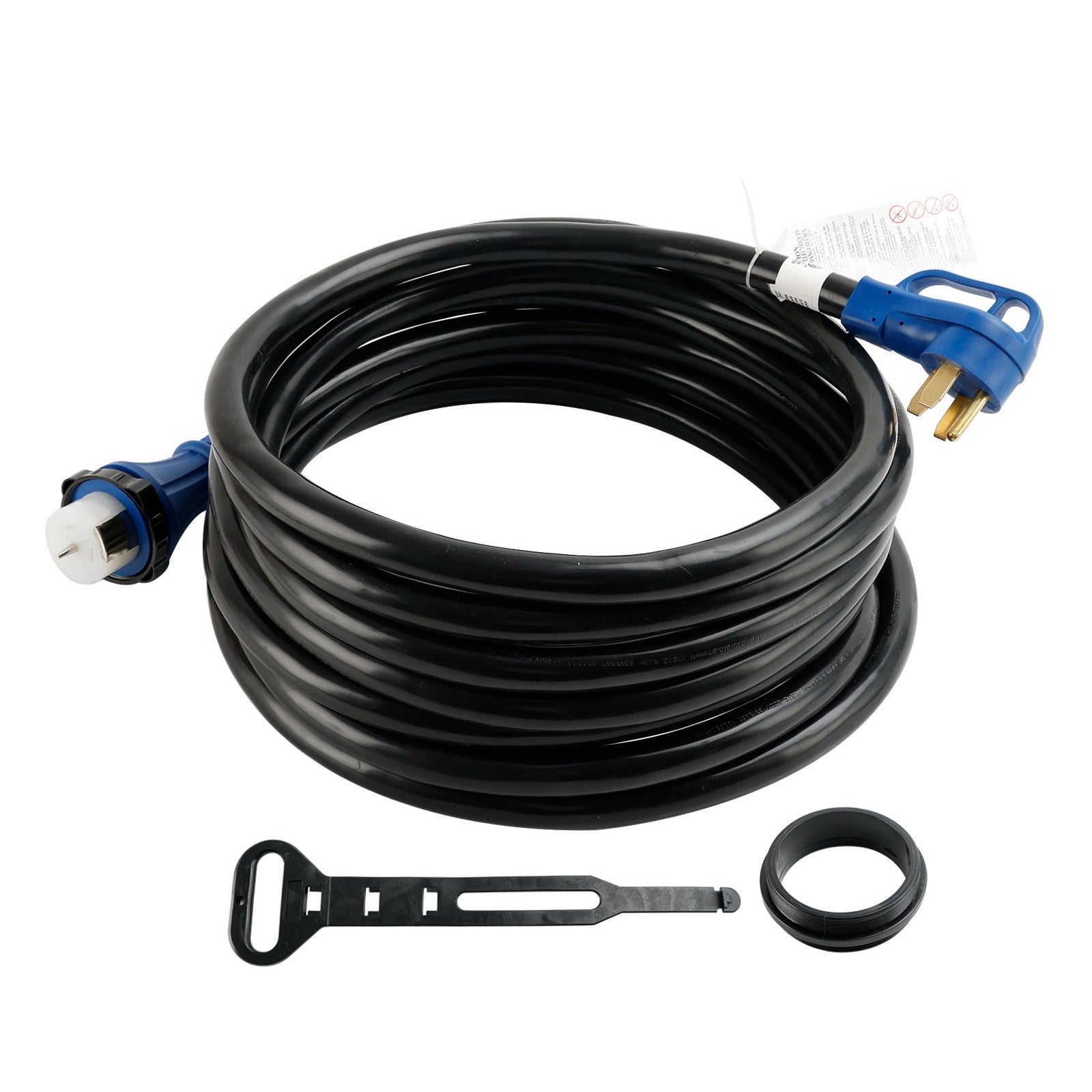 UL-gecertificeerd 50 Amp. 9 meter RV/generatorsnoer met vergrendelbare RV-connector