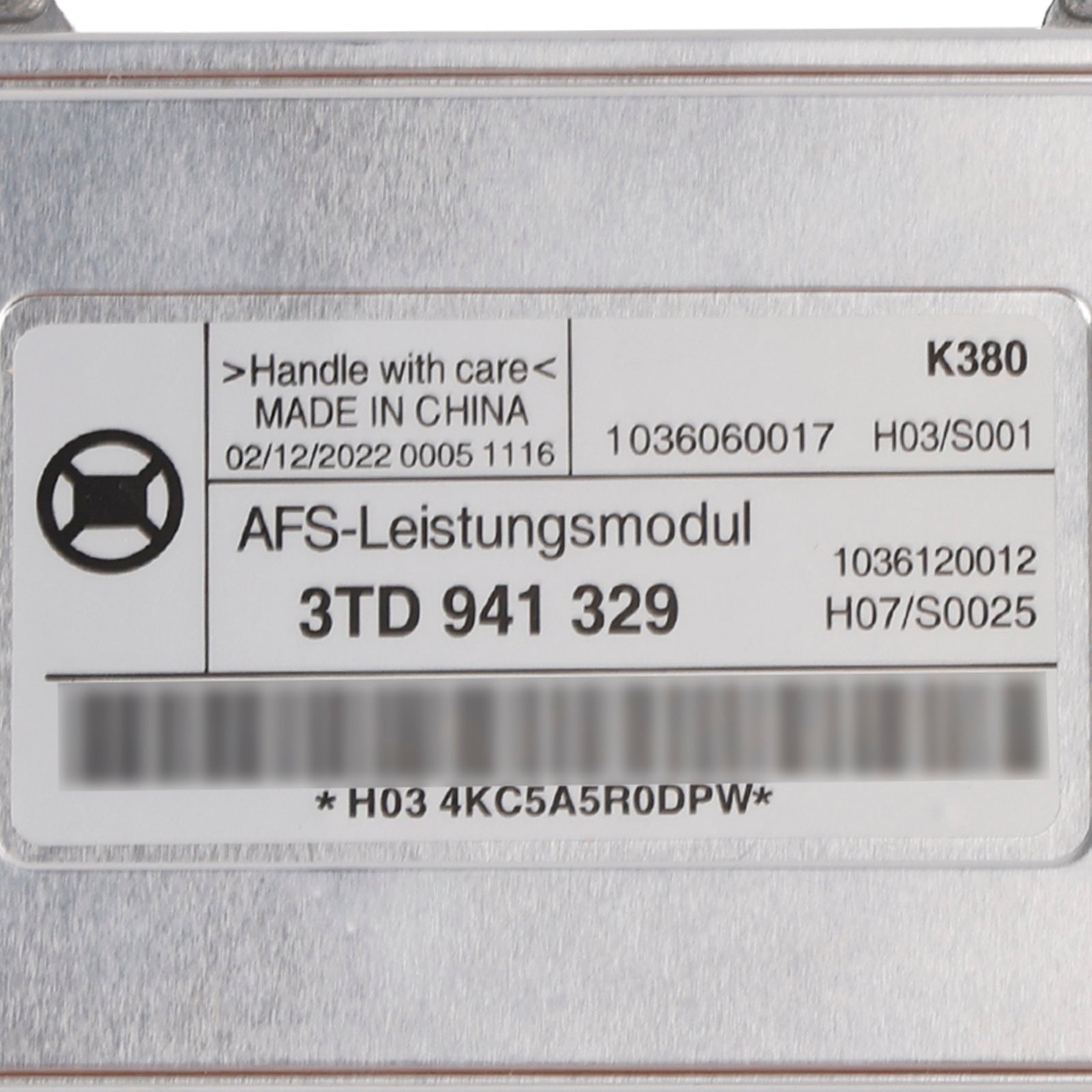 Module de commande de ballast de phare au xénon AFS D3S 3TD941329 pour VW Passat 561