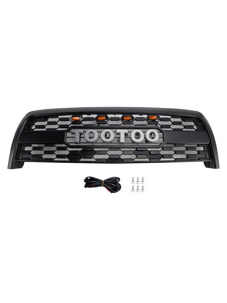 Griglia del paraurti anteriore nera opaca leggera per Toyota Tundra 2003-2006