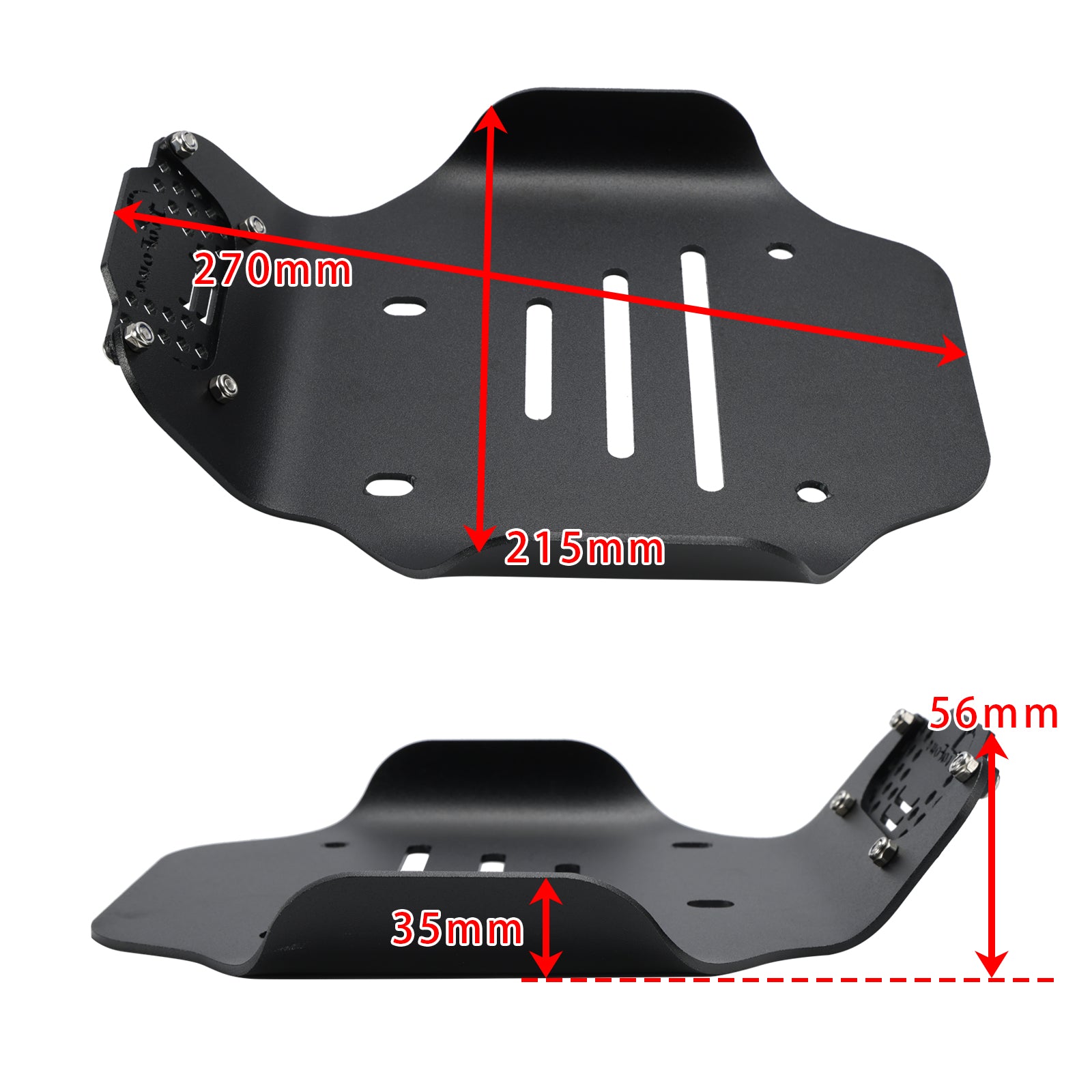 Piastra protezione carter in alluminio Moto Guzzi V7 Centenario 2021-2024