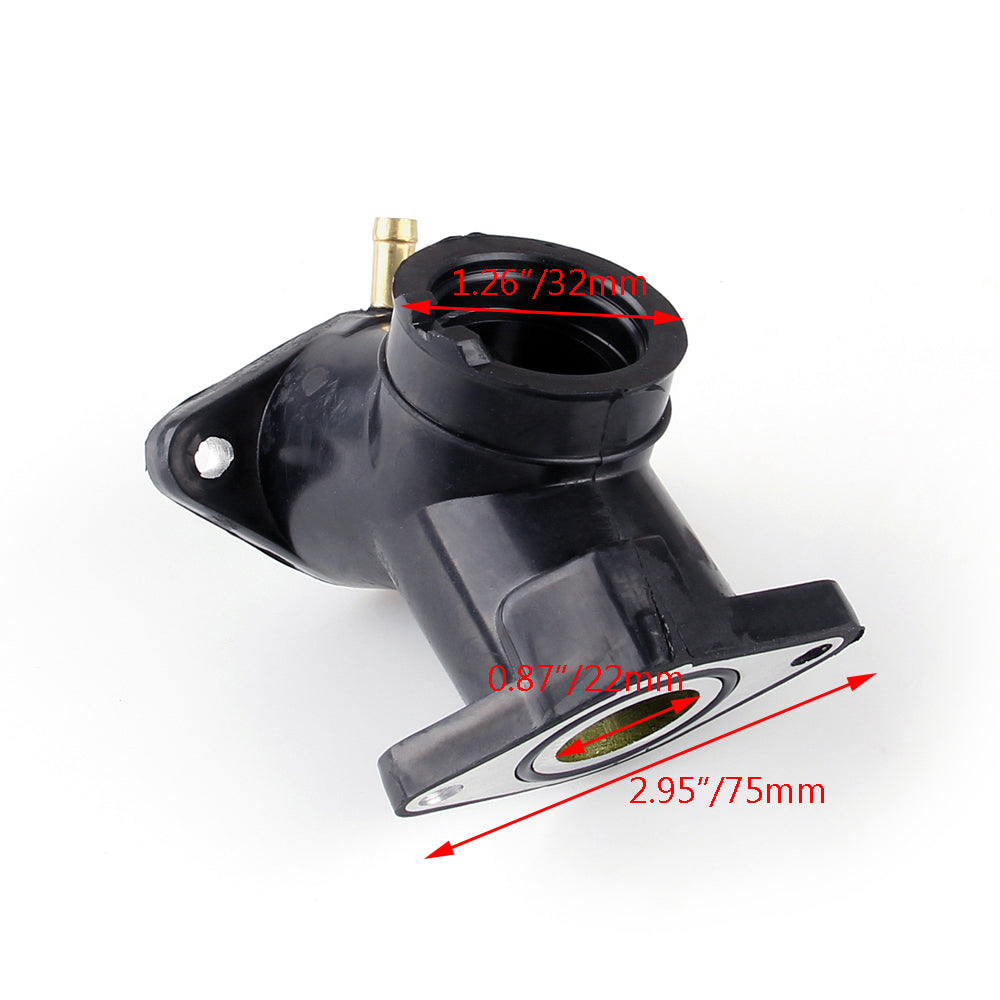 Pipes d'admission de carburateur pour Yamaha XV250 Route 66 / V-Star / Virago