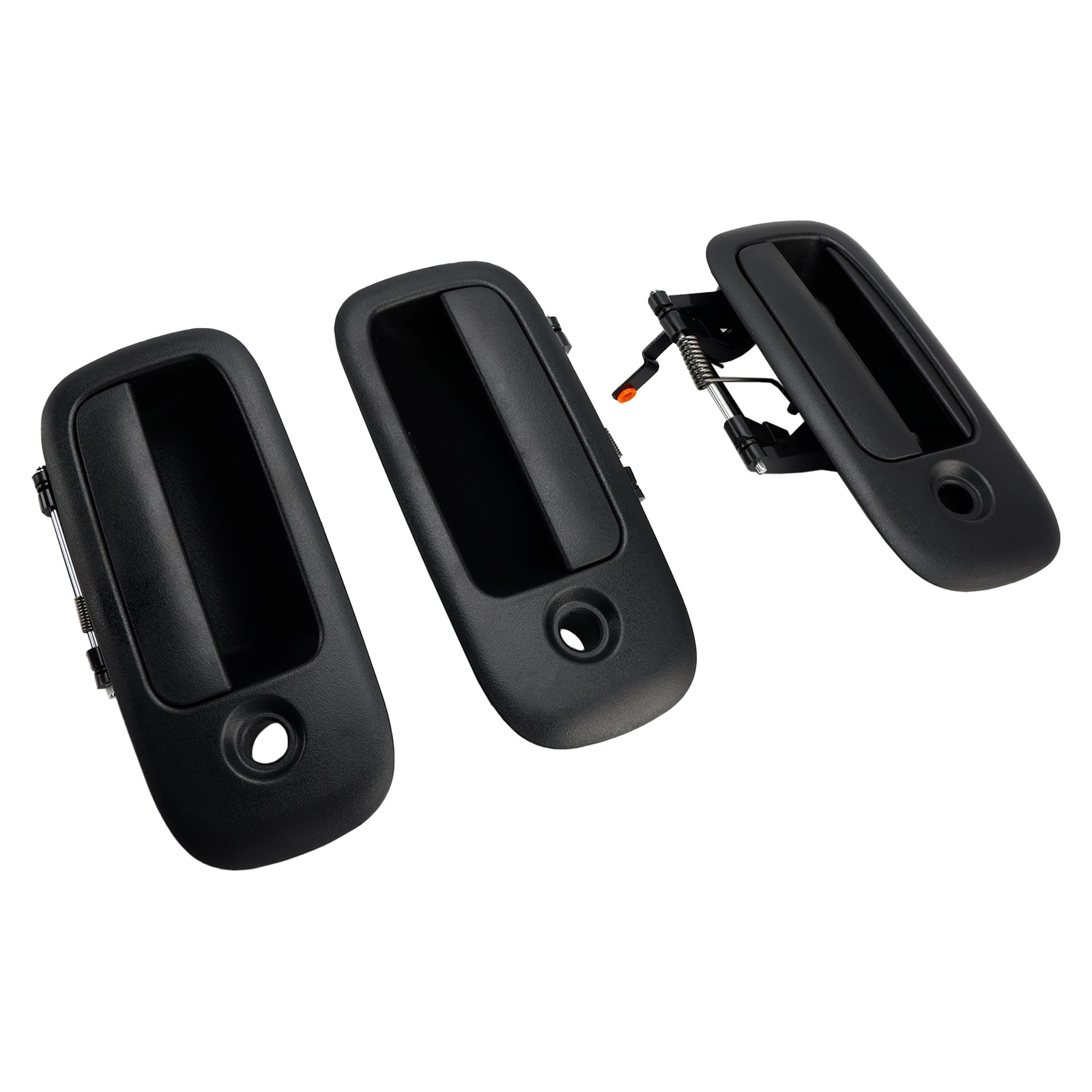 Set di 3 maniglie per porte anteriori esterne per Chevrolet Express 1500 2500 1996-2009