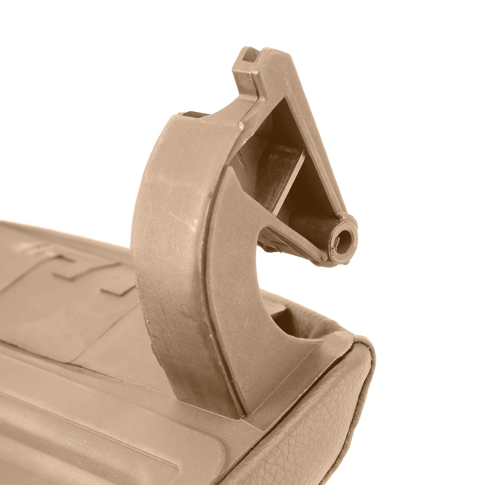 Cubierta de consola de la consola Powerbag de cuero beige para BMW E90 E91 E92 E93 51169134486