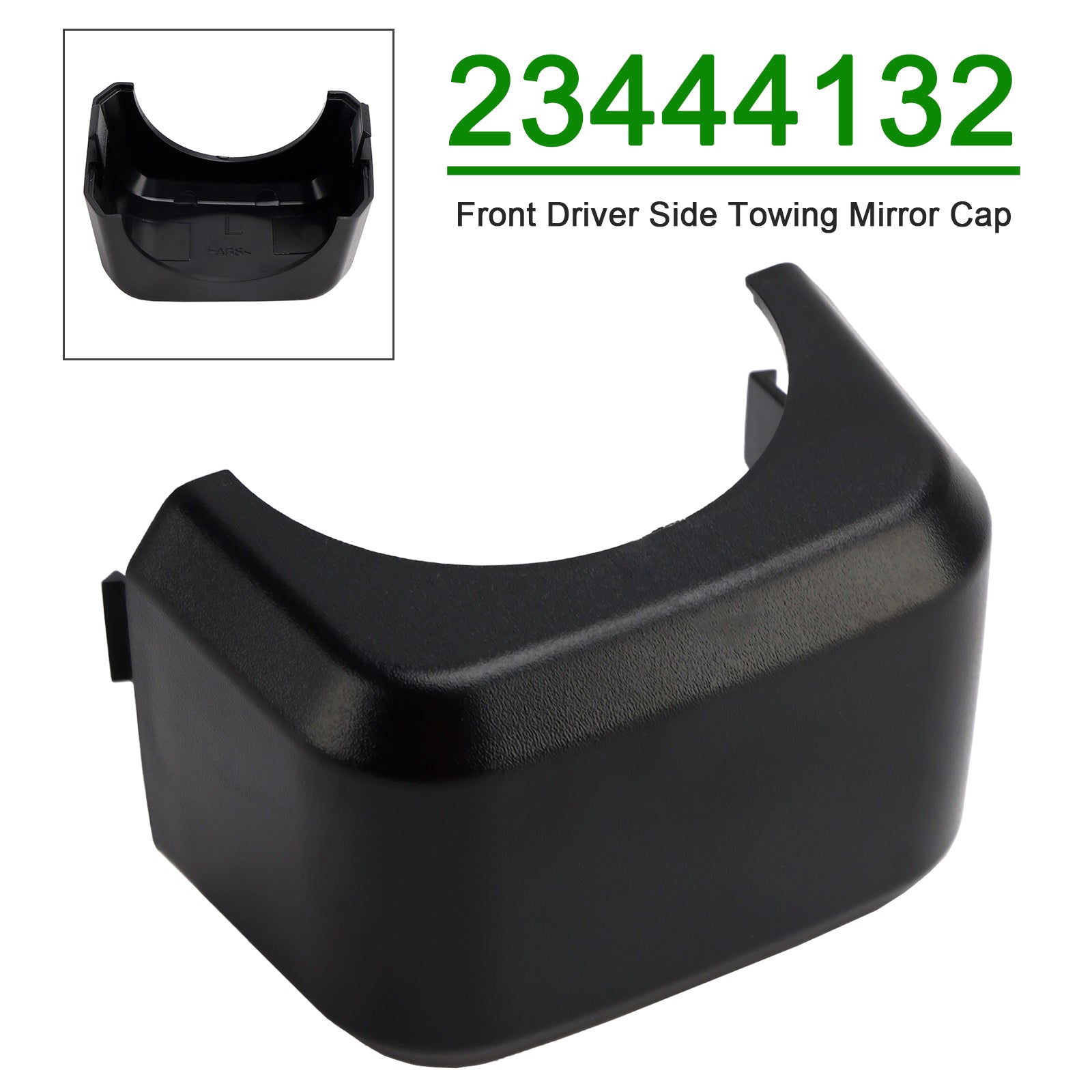 Coque de rétroviseur de remorquage avant côté conducteur 23444132 pour Sierra Silverado 2016-2020