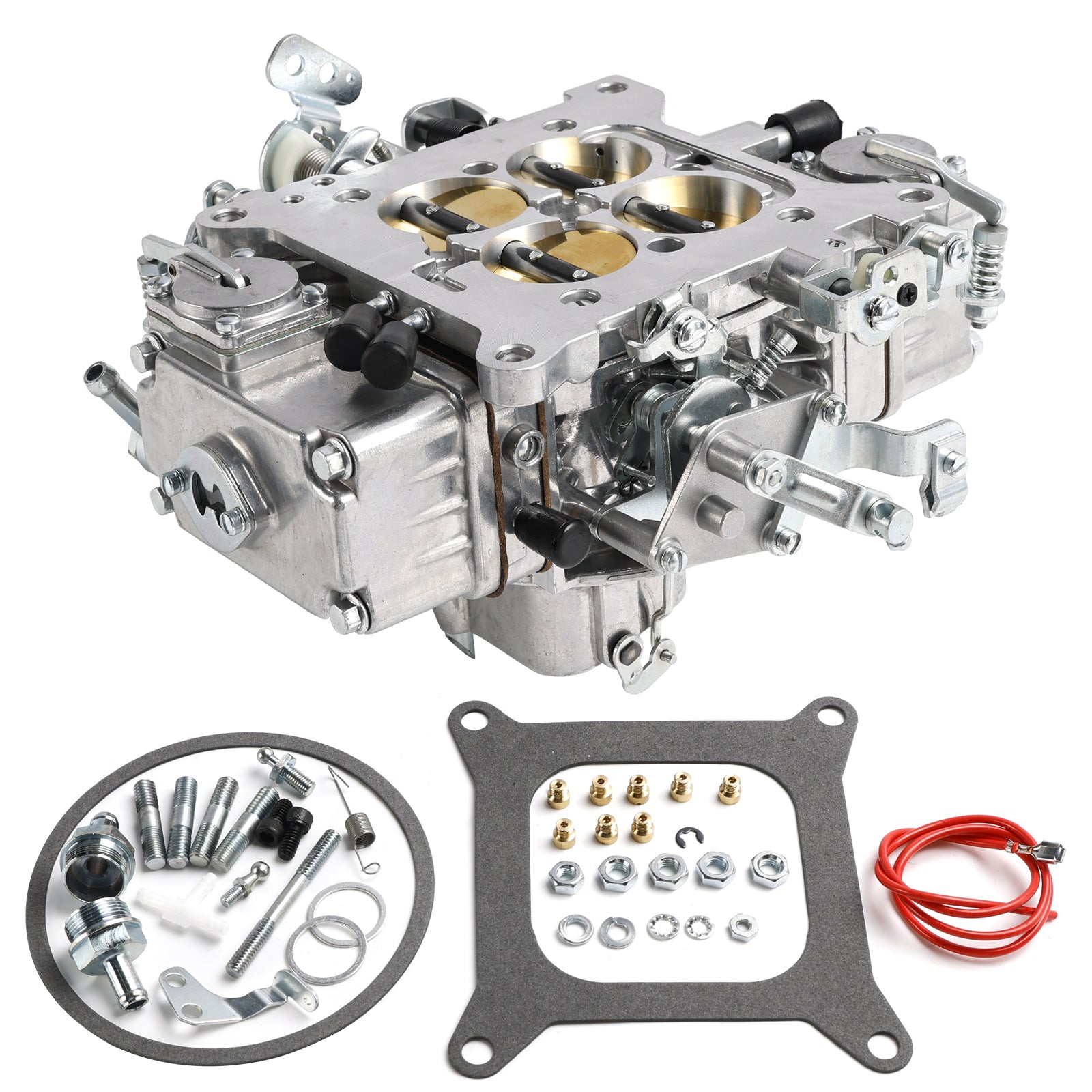 Carburador Holley Brawler Carb 4150 650CFM fundido a presión con estrangulador manual BR-67277