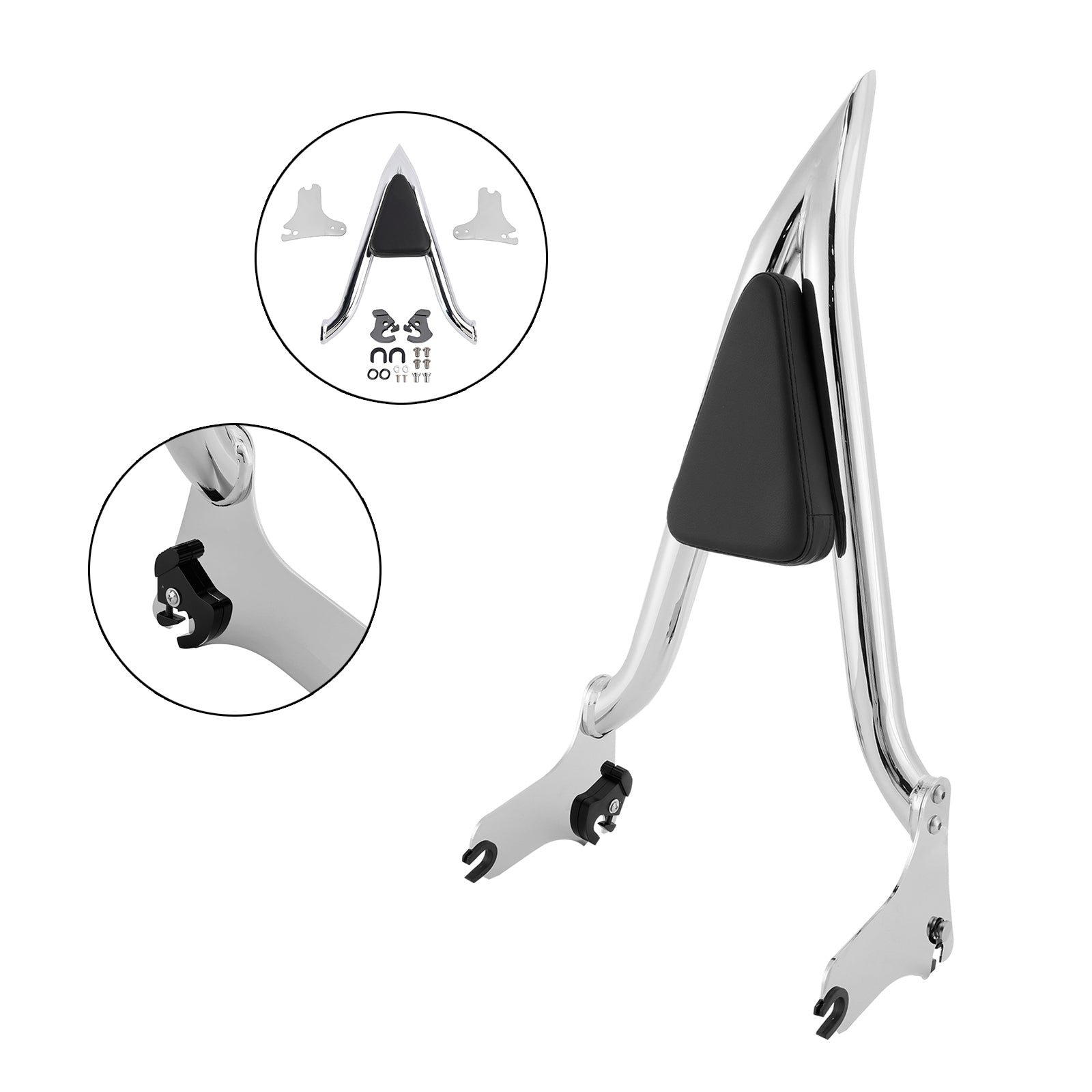 Dossier Sissy Bar passager pour Road King Street Glide Road Glide 1997-2008