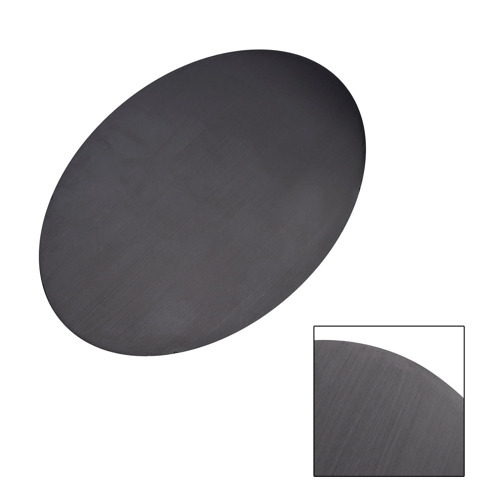 Oval Virgin Ovalna registrska tabla v aluminijasti zlitini, da se sestavite, univerzalna prilagoditev za motocikle