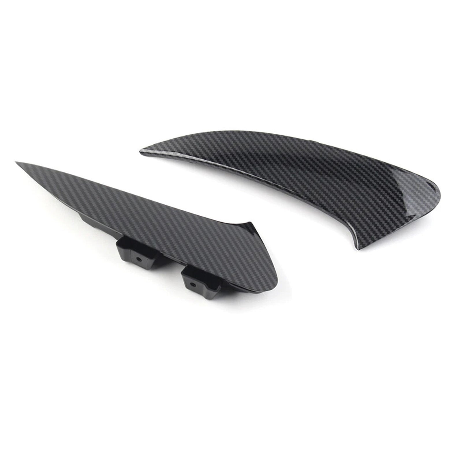 Copertura della presa d'aria posteriore in look carbonio per Benz CLA C118 CLA45 AMG 2020+