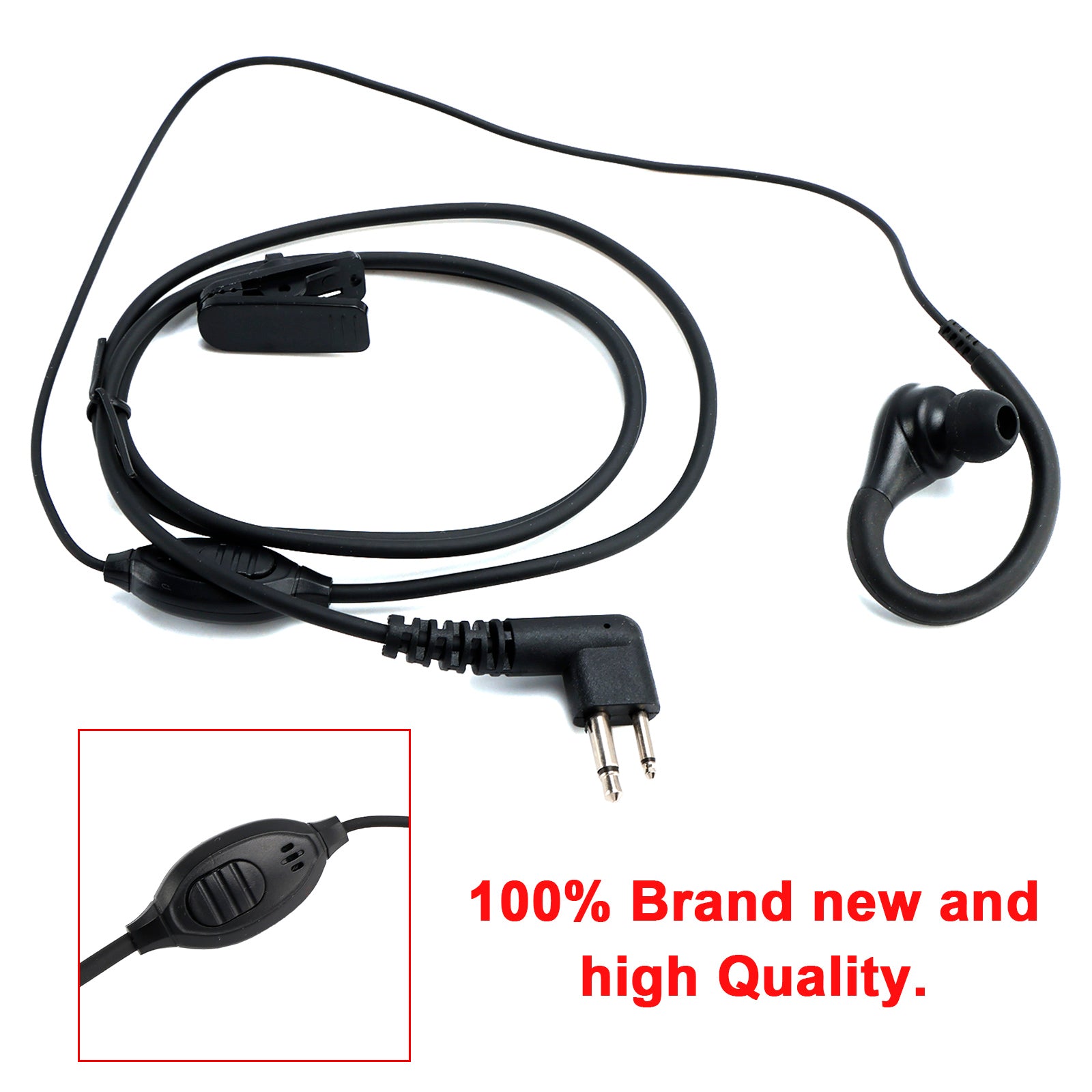 Casque audio à contour d'oreille K-030-626 pour GP300 CP100 SP50+ PRO3150 P110 V468 EP350 DEP450