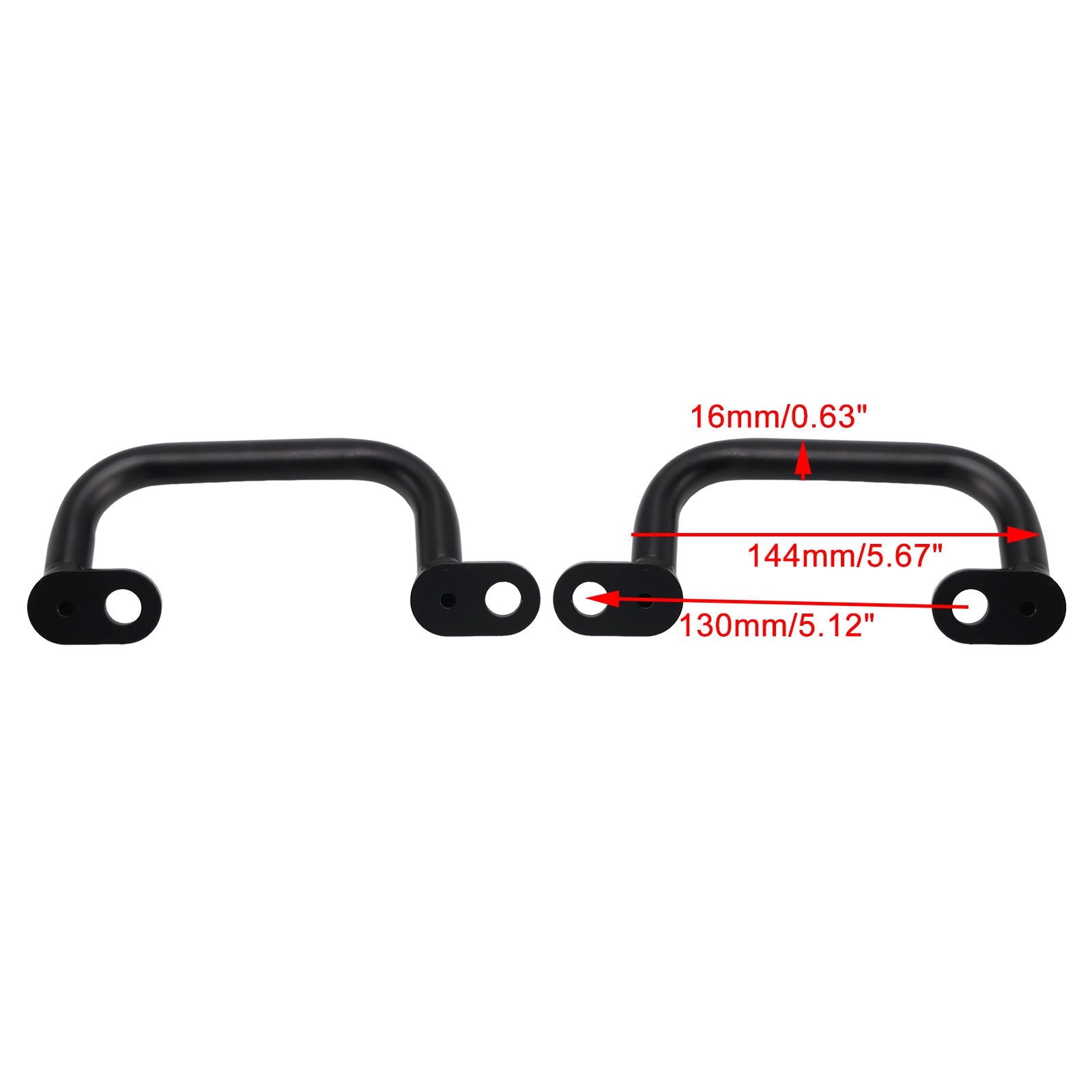 Reposabrazos trasero del pasajero con asa compatible con HONDA CL250 CL300 CL500 2023-2025
