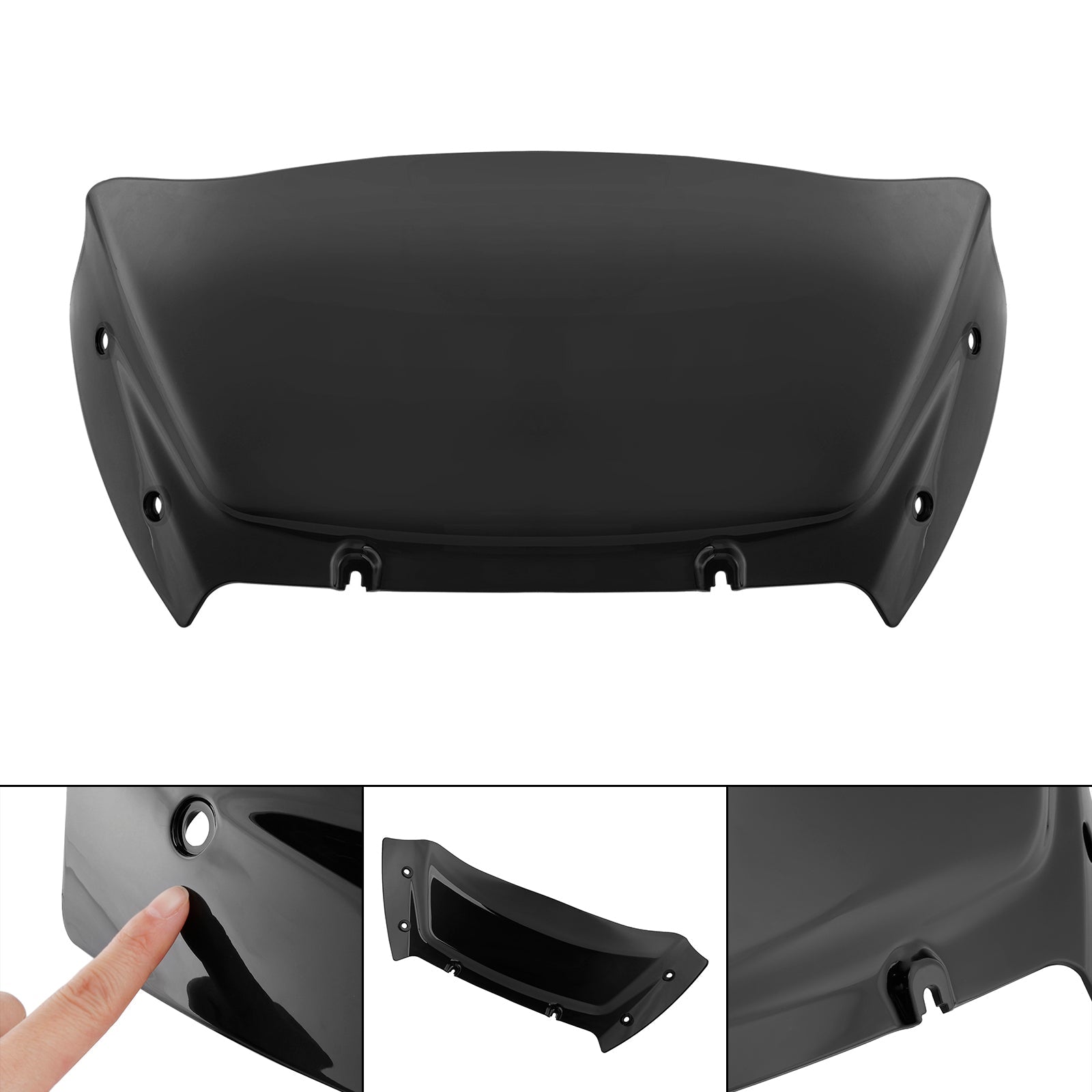 Vetrobransko steklo 9""za Touring Street Glide CVO 117 121 2023–2024"