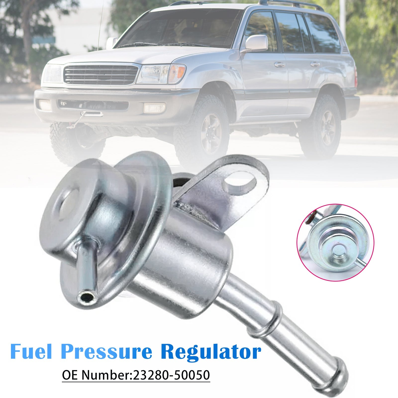 Paineensäädin&Polttoaineen ruiskutus 23280-50050 3 bar Lexus LX470 GX470 4.7L:lle