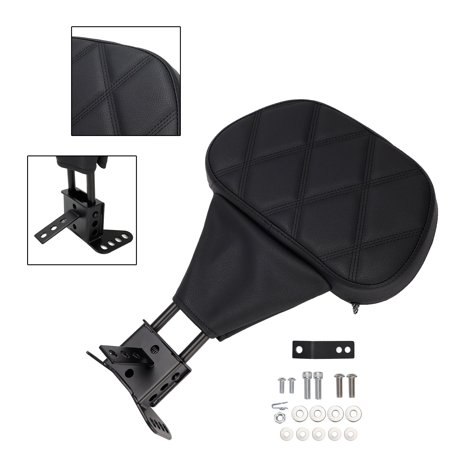 Coussin de dossier conducteur pour Street Electra, Road Glide, Road King et Tri Glide (1988-2008)