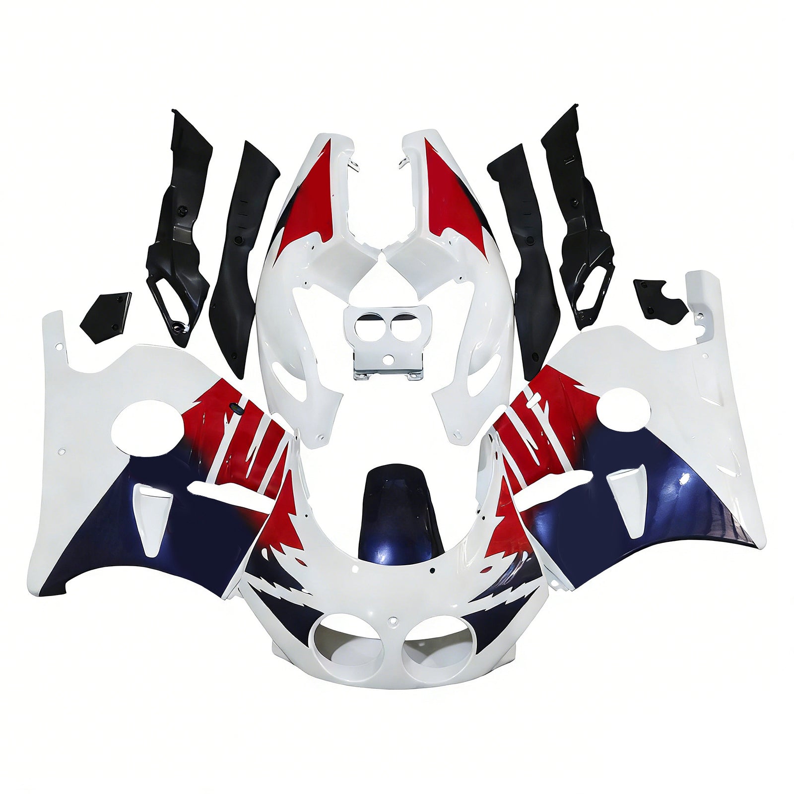 Kit de carénage injecté en plastique ABS pour Honda CBR250RR MC22 1990-1998