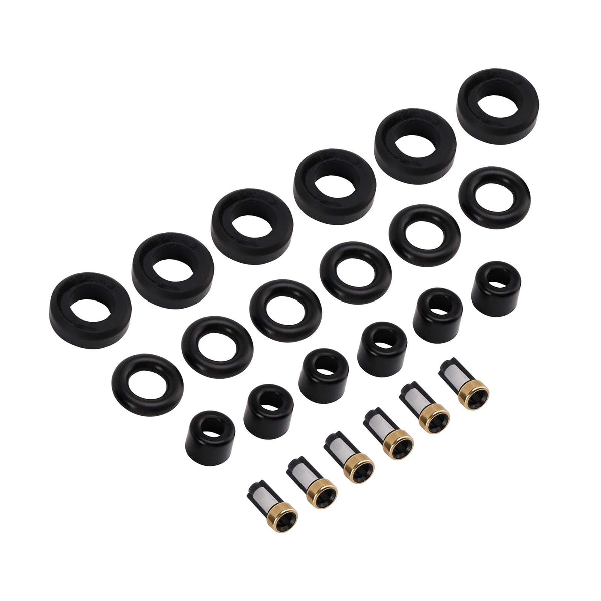 Junta tórica del inyector de combustible 23250-0P030 compatible con Toyota 4Runner 03-09 y Tacoma 2005-15