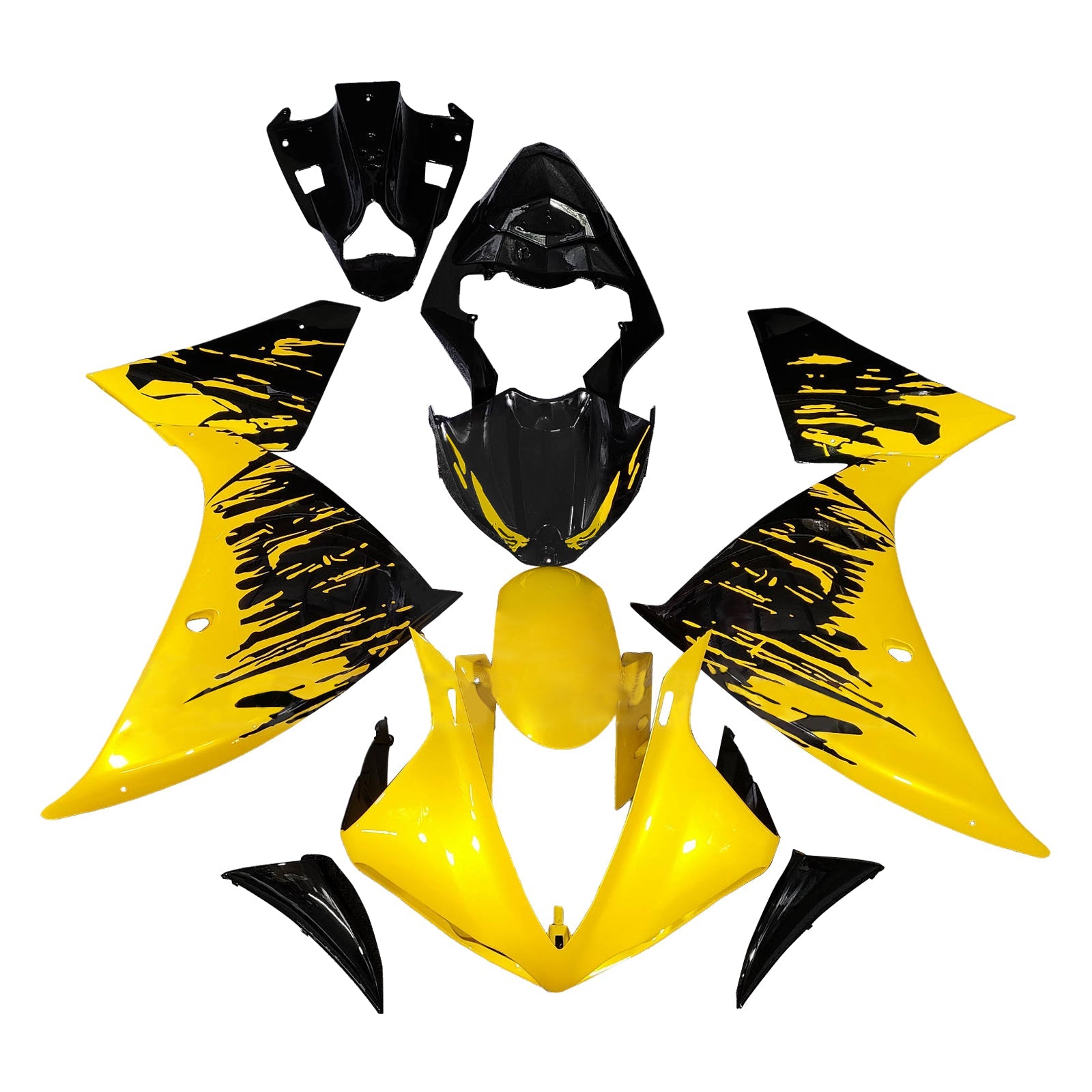 Komplet oklepa iz ABS plastike za Yamaho YZFR1 YZF-R1 2009-2011