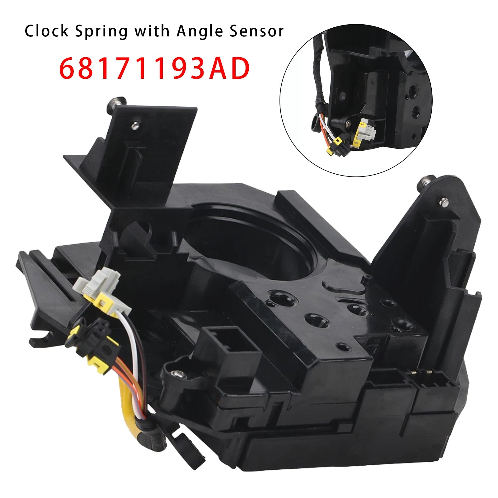 Ressort de rappel de direction avec capteur d'angle pour Dodge Journey 2013-2020, références 68171193AD et 68171193AB.