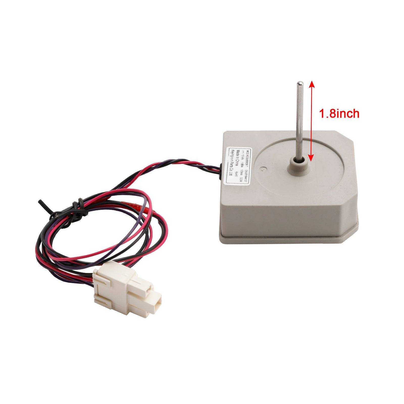 Moteur de ventilateur d'évaporateur de réfrigérateur EAU61644107 pour congélateur LG RDD056X09 4681JB1029H