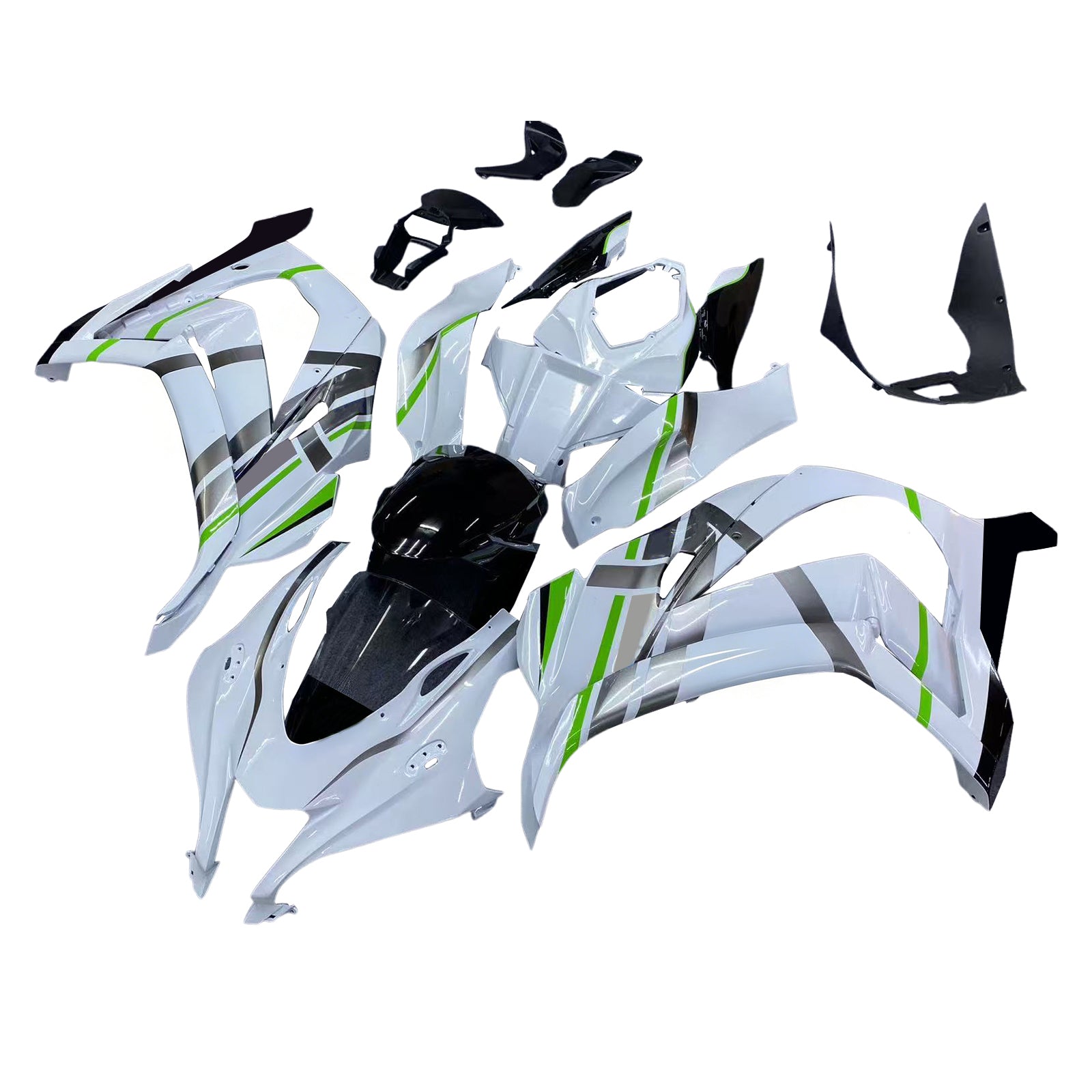 Kit de carénage injecté en plastique ABS pour Kawasaki ZX10R 2016-2020