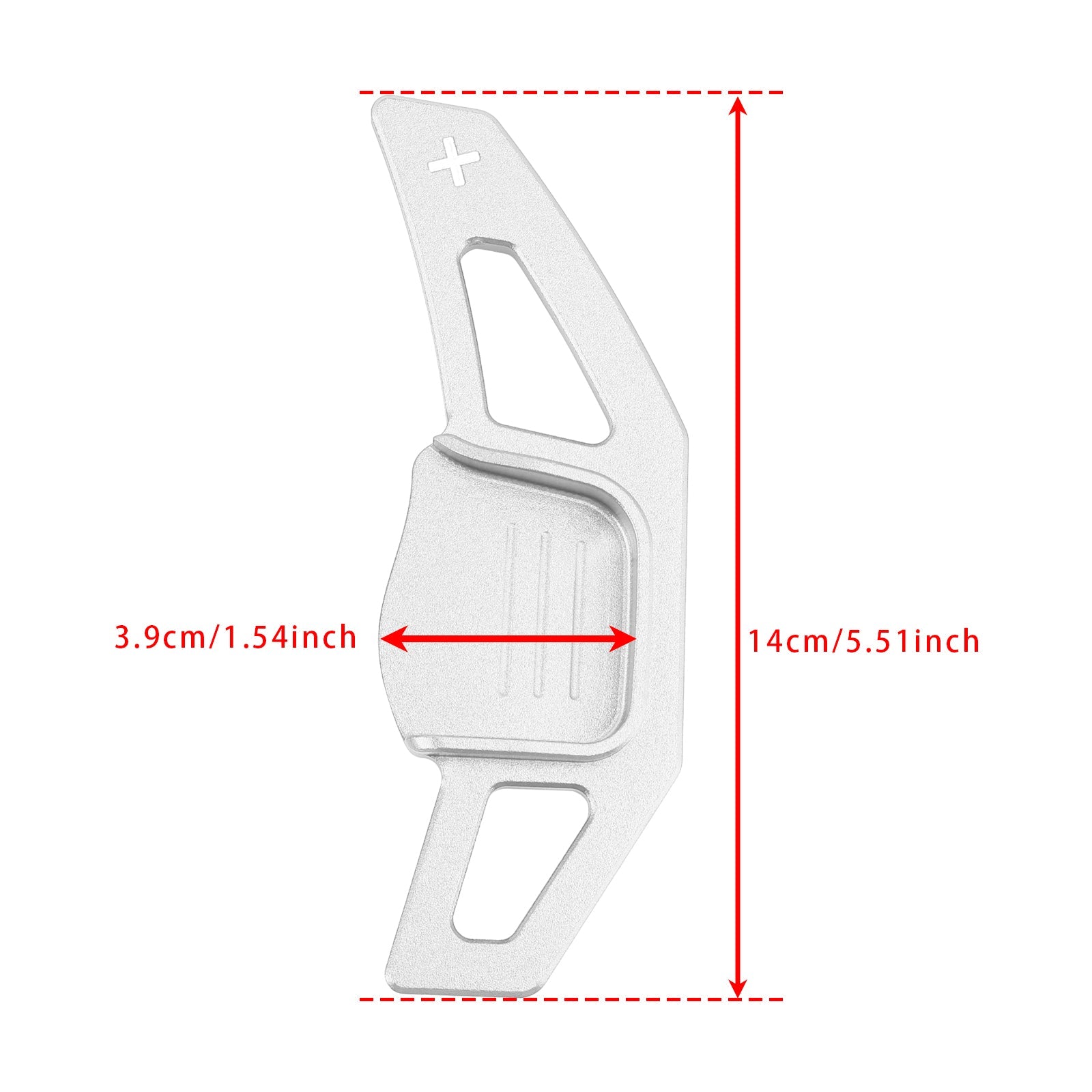 Extensión del volante de paletas de cambio de velocidad para kia cadenza de aluminio fuerte