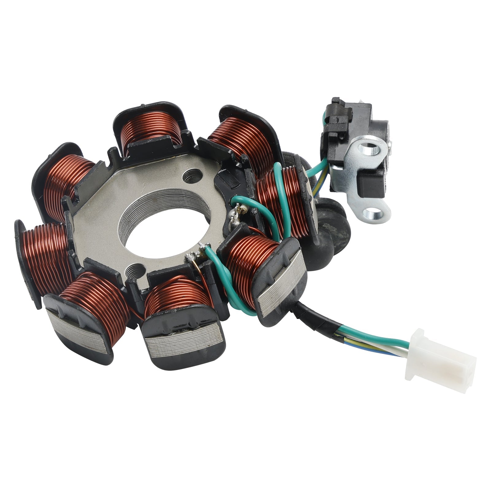 2005 Honda NF125 NF125T5 Wave 125 gaźnik Kick Start Generator stojan regulator prostownik zestaw uszczelek 31600-KPH-901 31120-KTM-962