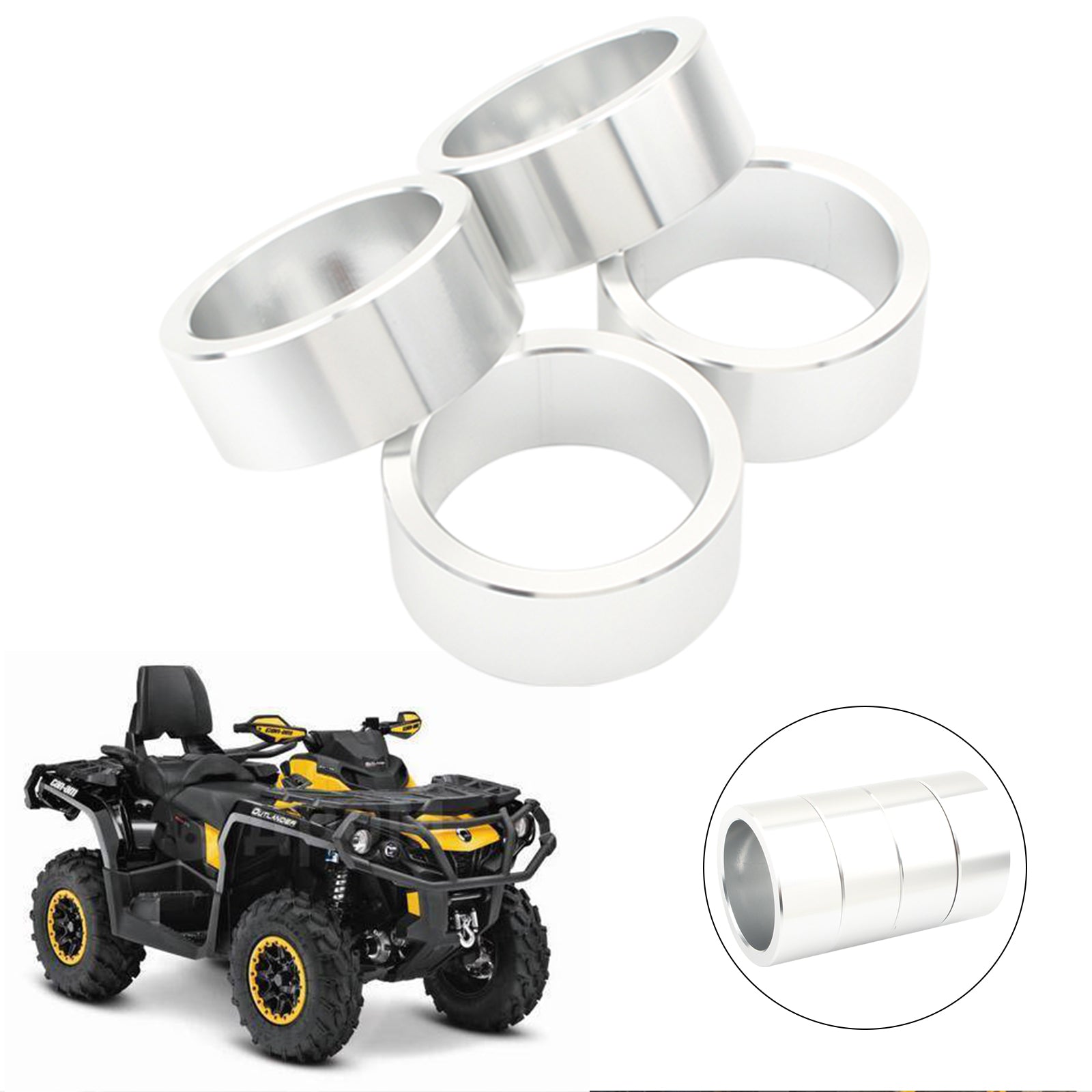 Kit d'entretoises de levage pour Can-Am Outlander Max 1000/1000R/400/500/570/650/800/850